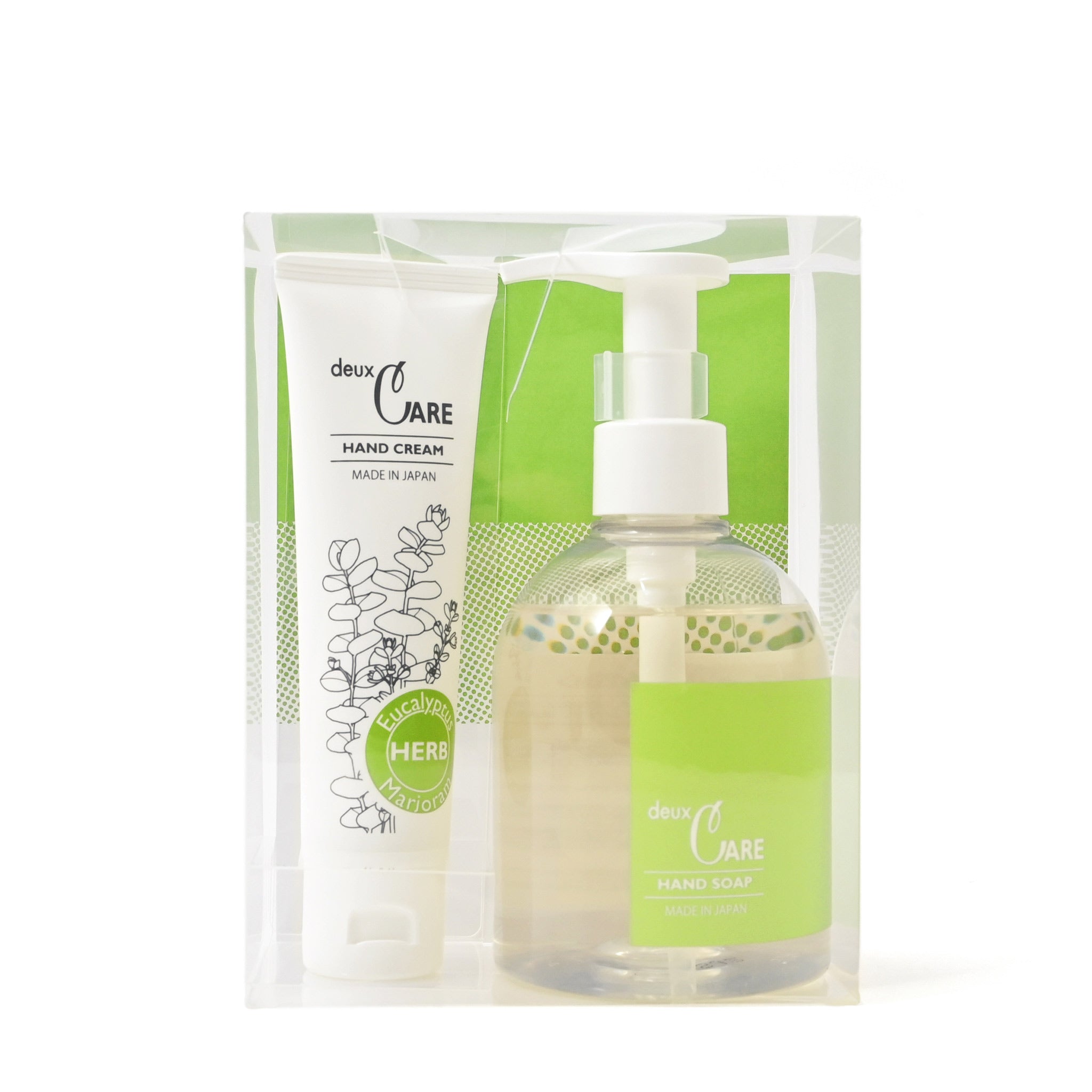 ハンドソープ・クリームセット[ドゥ・ケア]レモン&ライム | deux C
