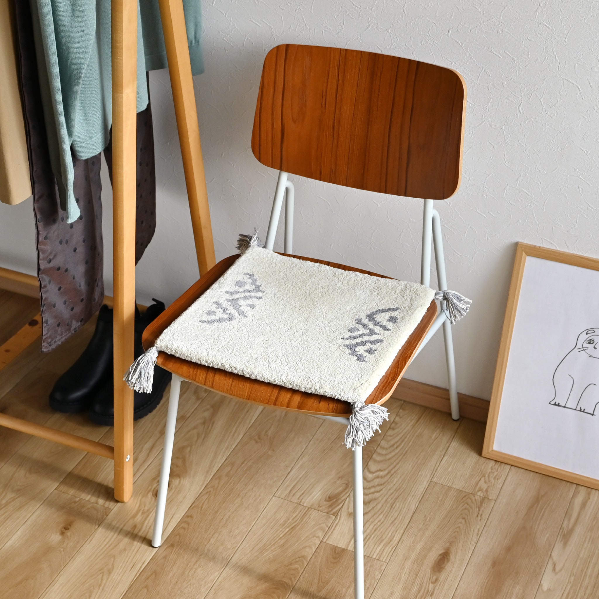 四角チェアパッド[タフト]エスニック | deux C(ドゥ・セー)公式