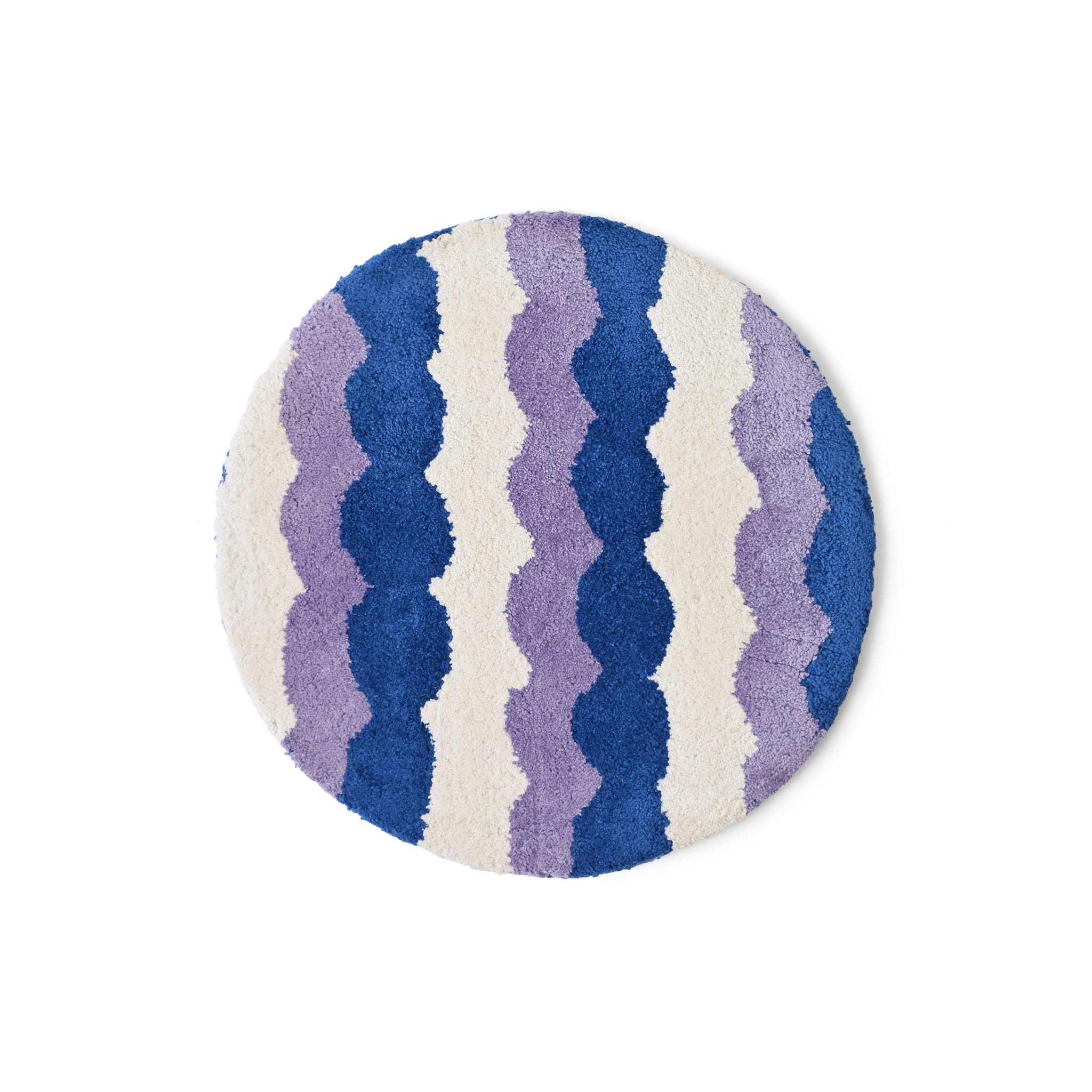 チェアパッド[タフト] ラインドット