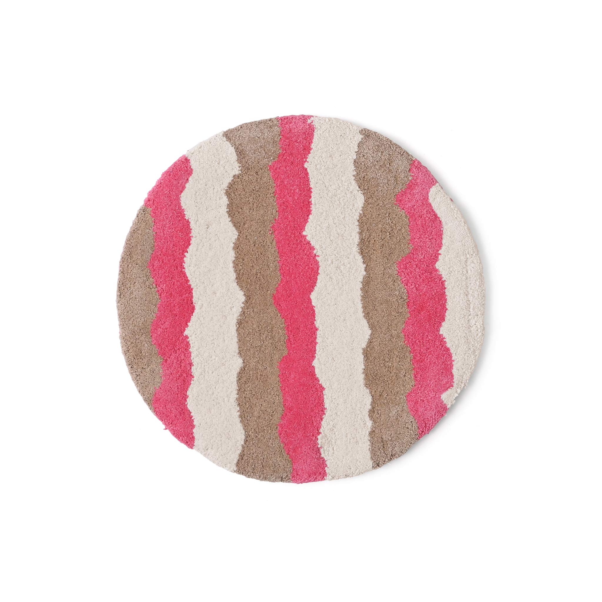 チェアパッド[タフト] ラインドット