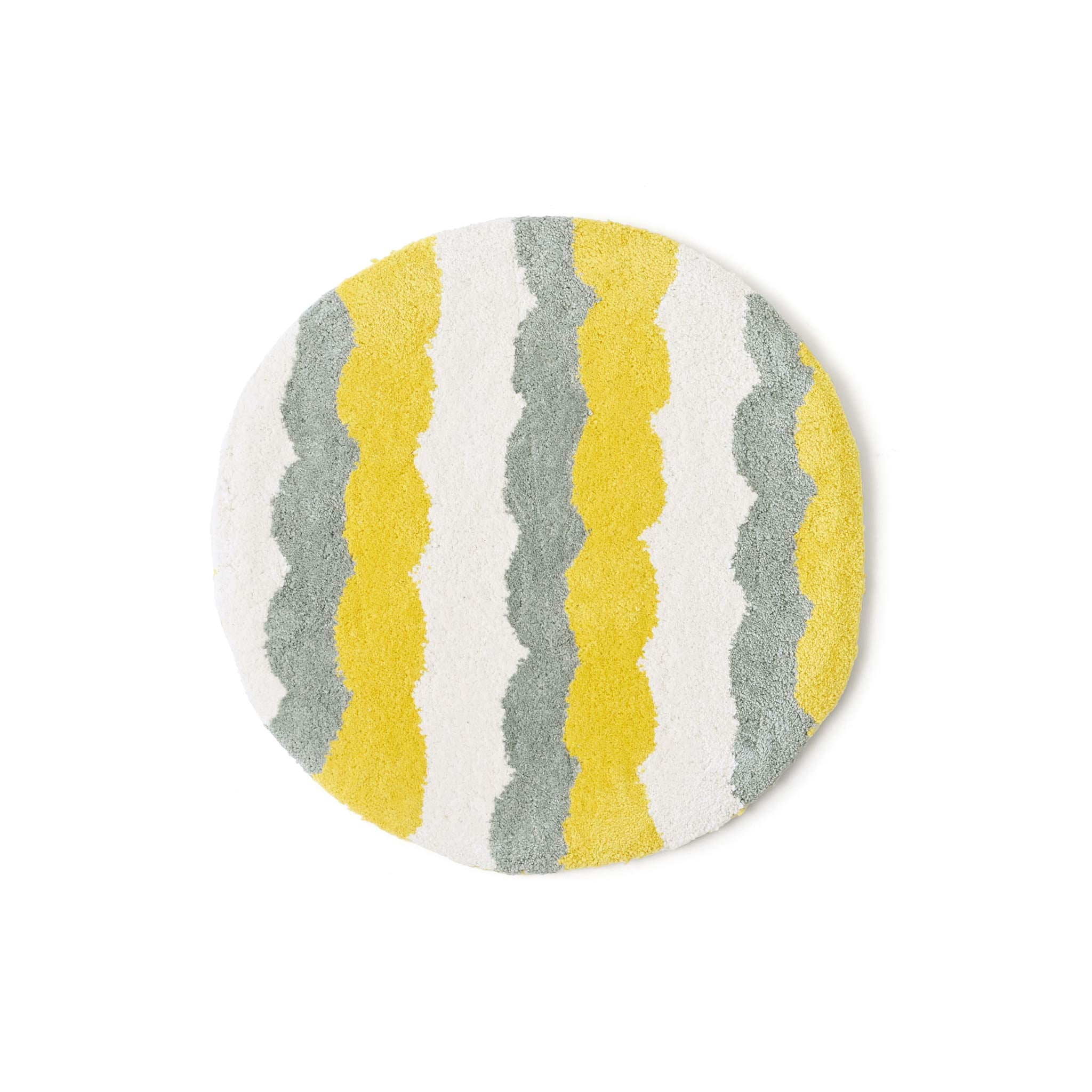 チェアパッド[タフト] ラインドット