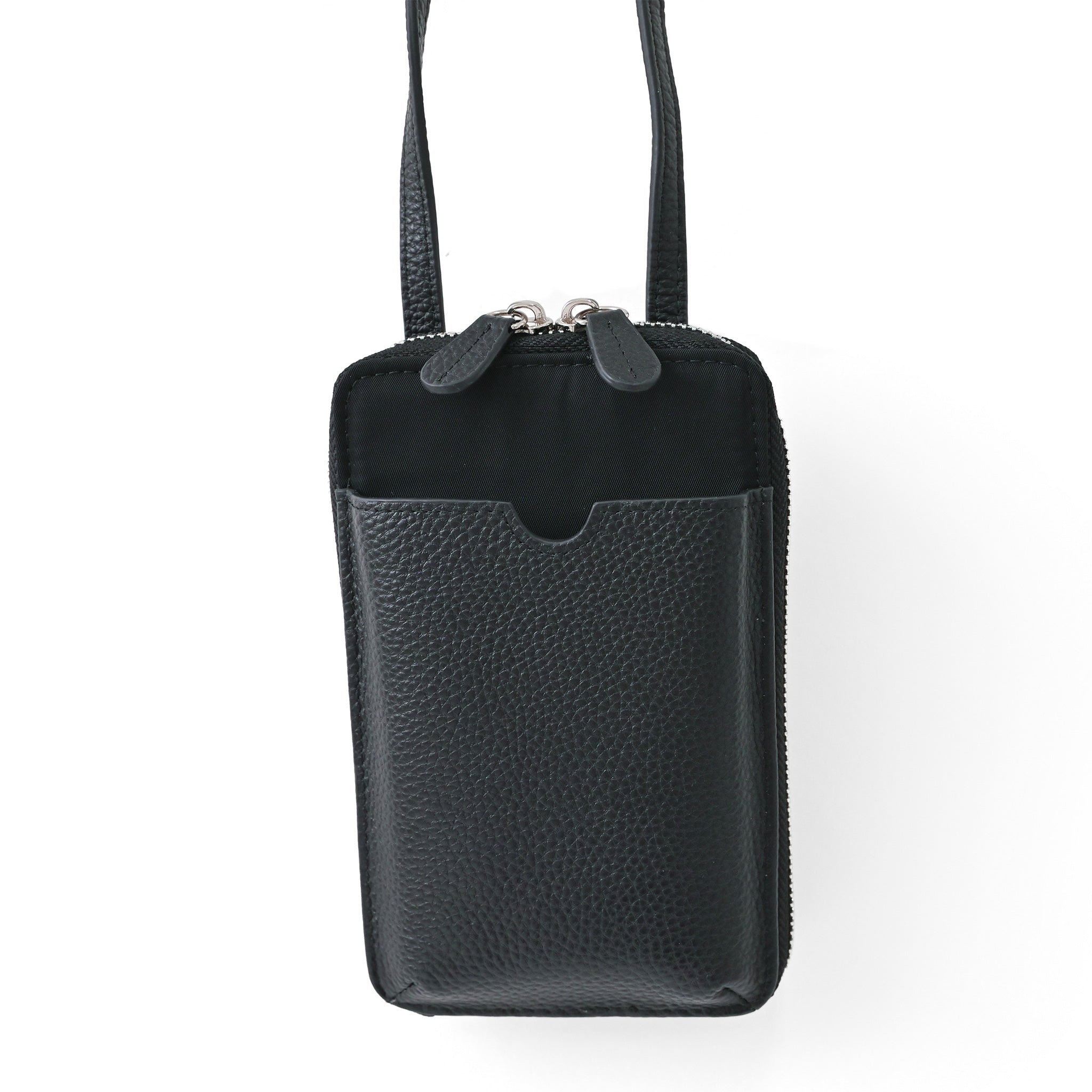 ✨美品✨利休バッグ 和装用バッグ グレーと黒エナメルのコンビ ショルダーバッグ[コンビショルダー] | deux C(ドゥ・セー)公式