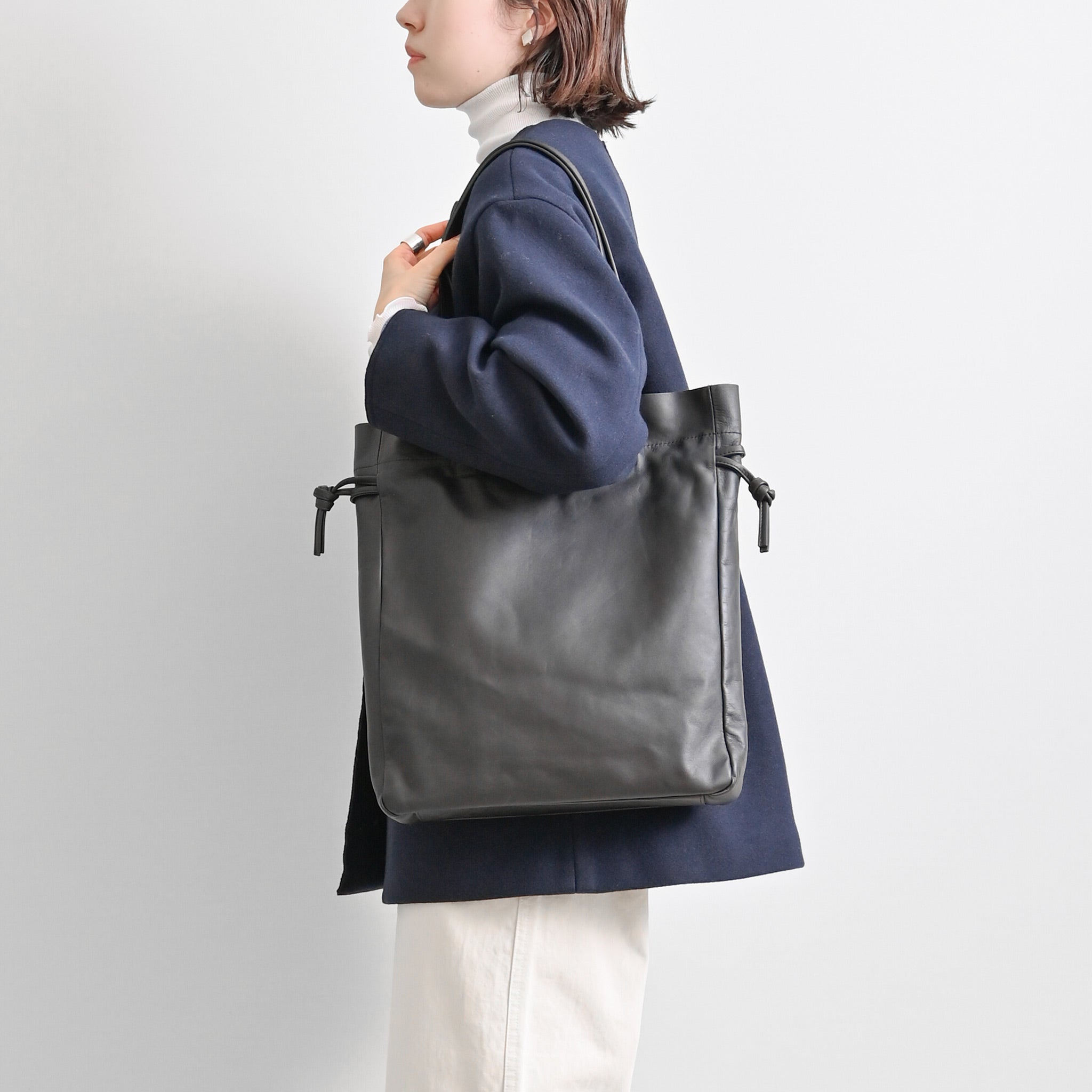 2wayレザーバッグ L