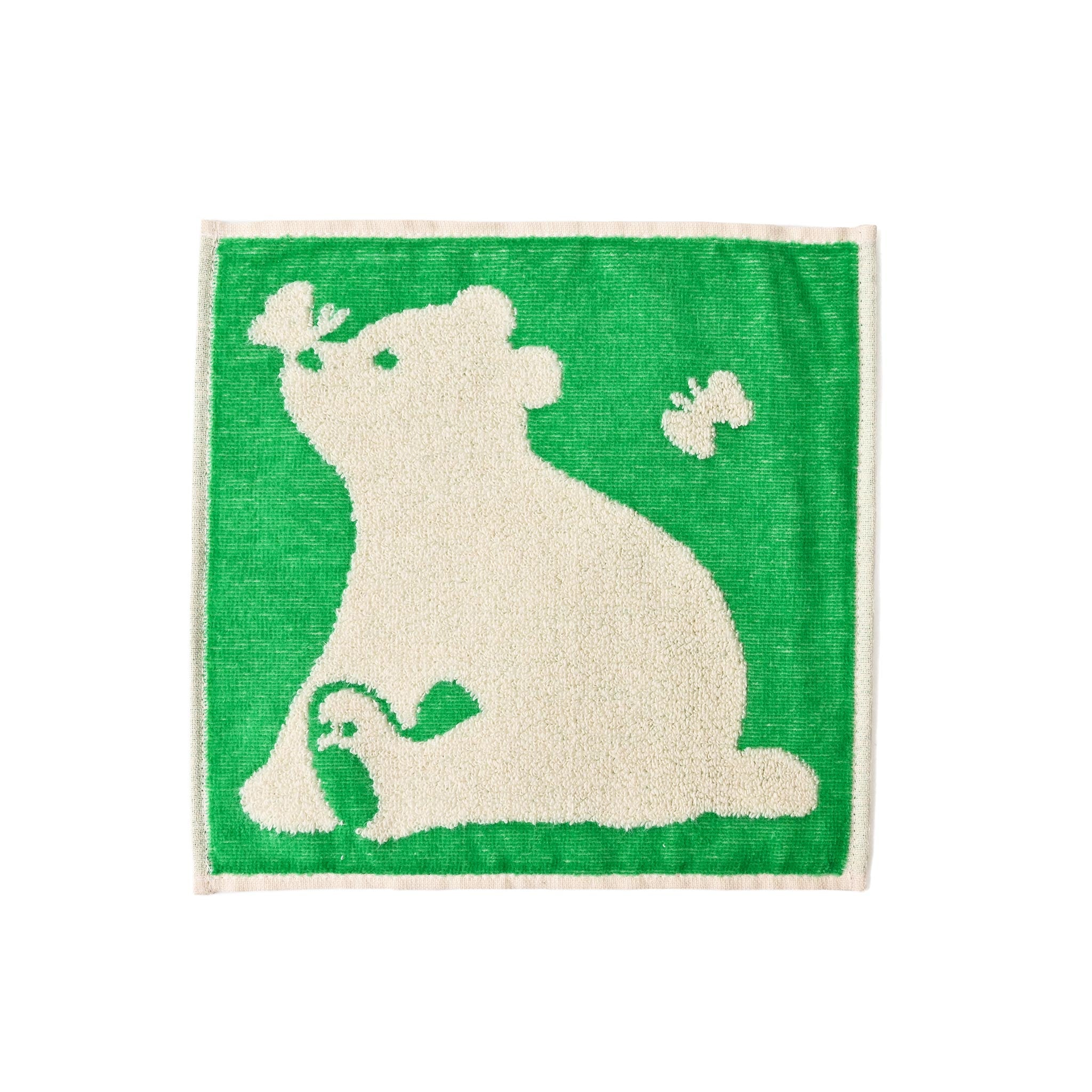 タオルハンカチ[シンプルパイル]クマ | deux C(ドゥ・セー)公式