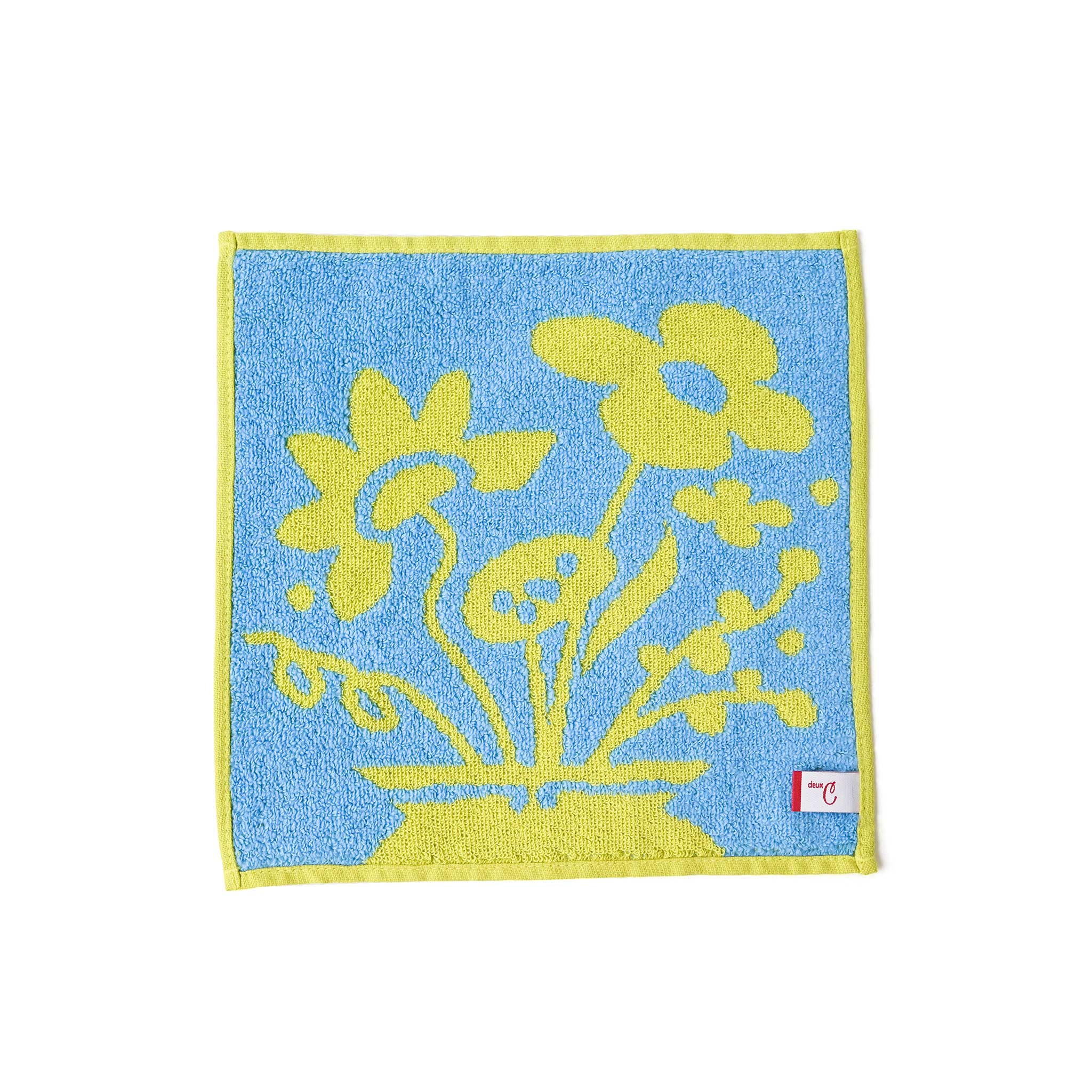 タオルハンカチ[シンプルパイル] フラワー