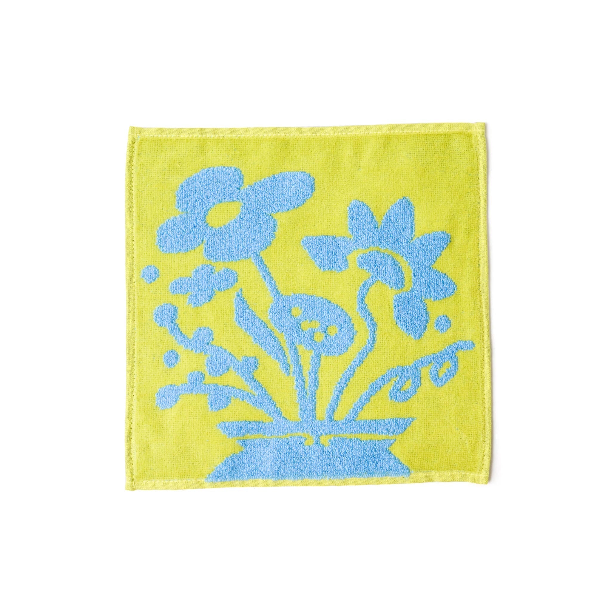 タオルハンカチ[シンプルパイル] フラワー