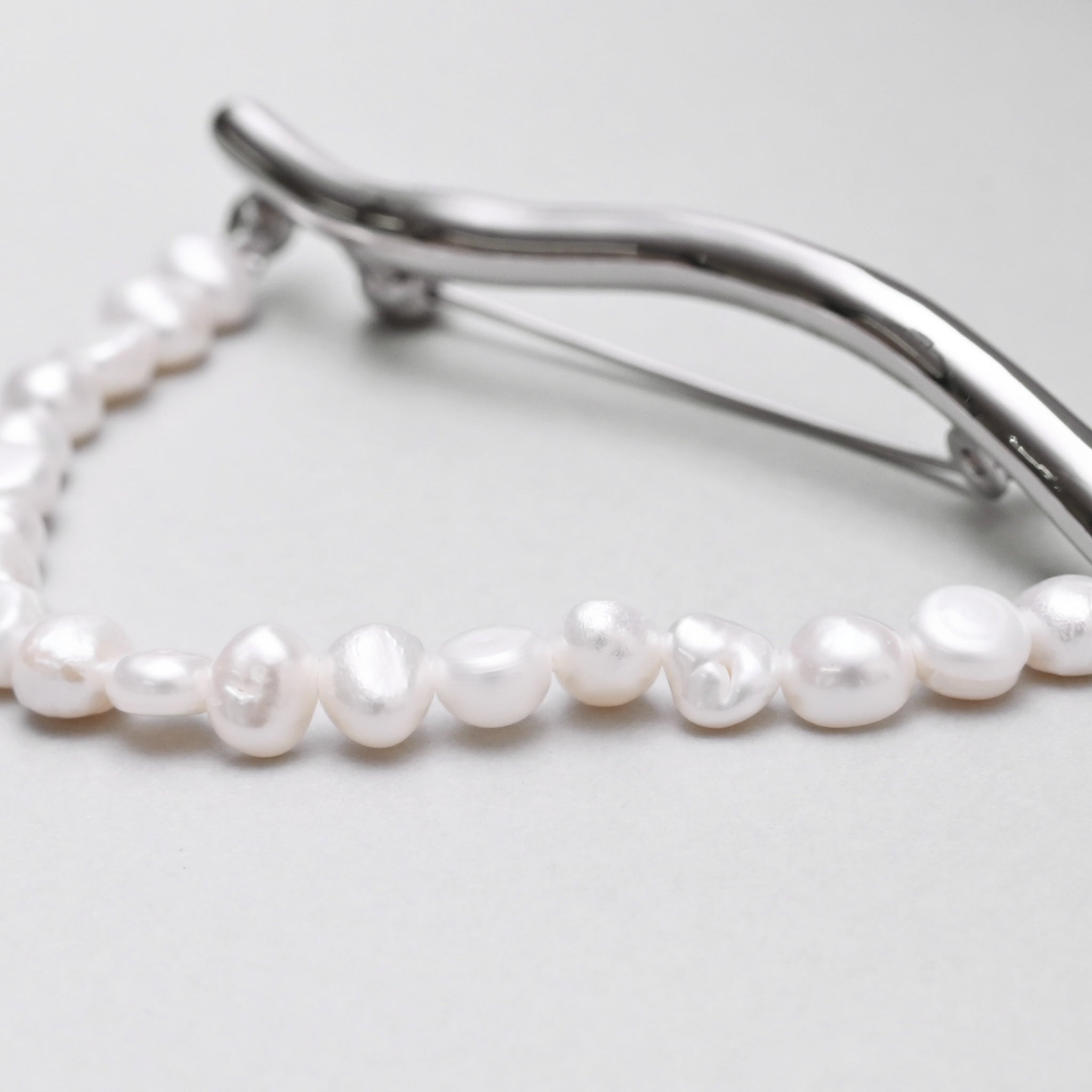 淡水パールブローチKE25 BH