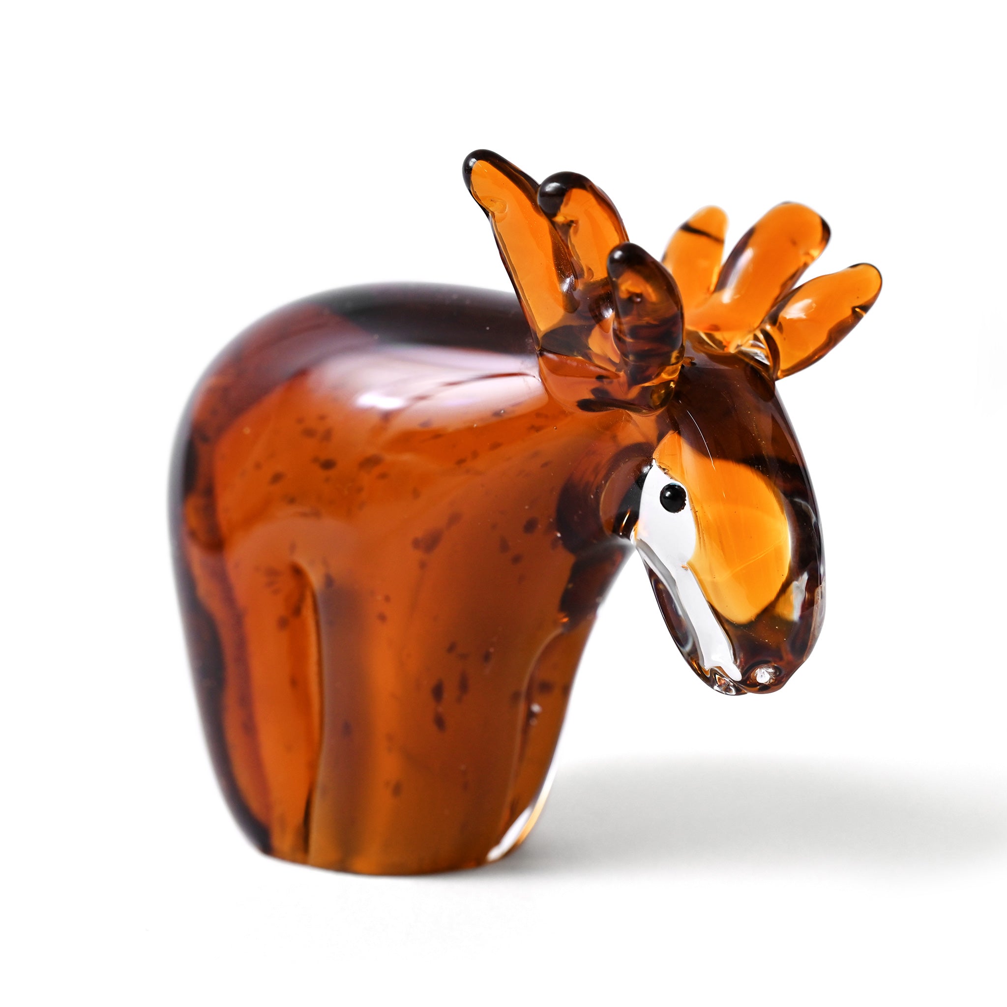 オブジェ[パターンガラス] トナカイ