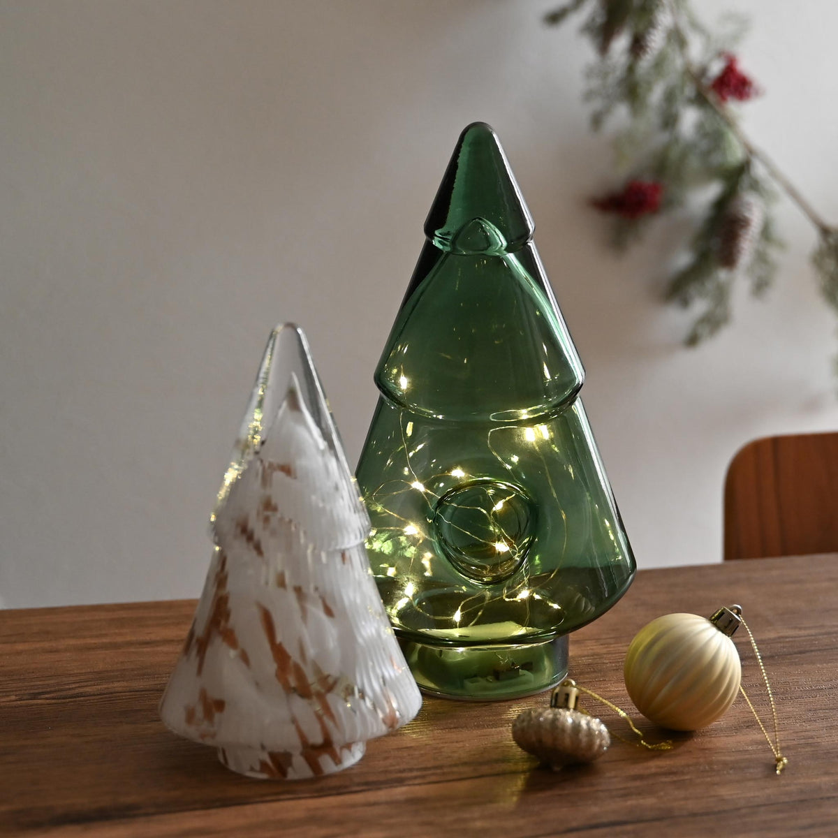 オブジェ[パターンガラス] ツリーL ライト付 | deux C(ドゥ・セー)公式