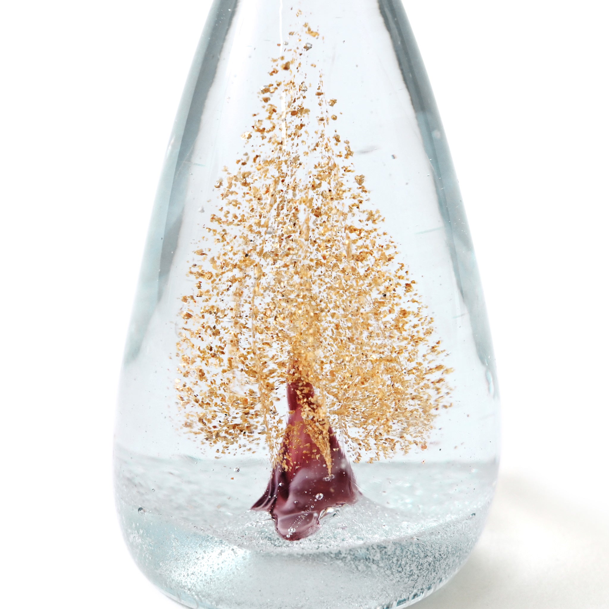 淡*雪様 極楽鳥　アートオブジェ　ガラスケース付き 置物 グラスオブジェ オウル 高さ8.5cm ガラス製 オブジェ ガラス