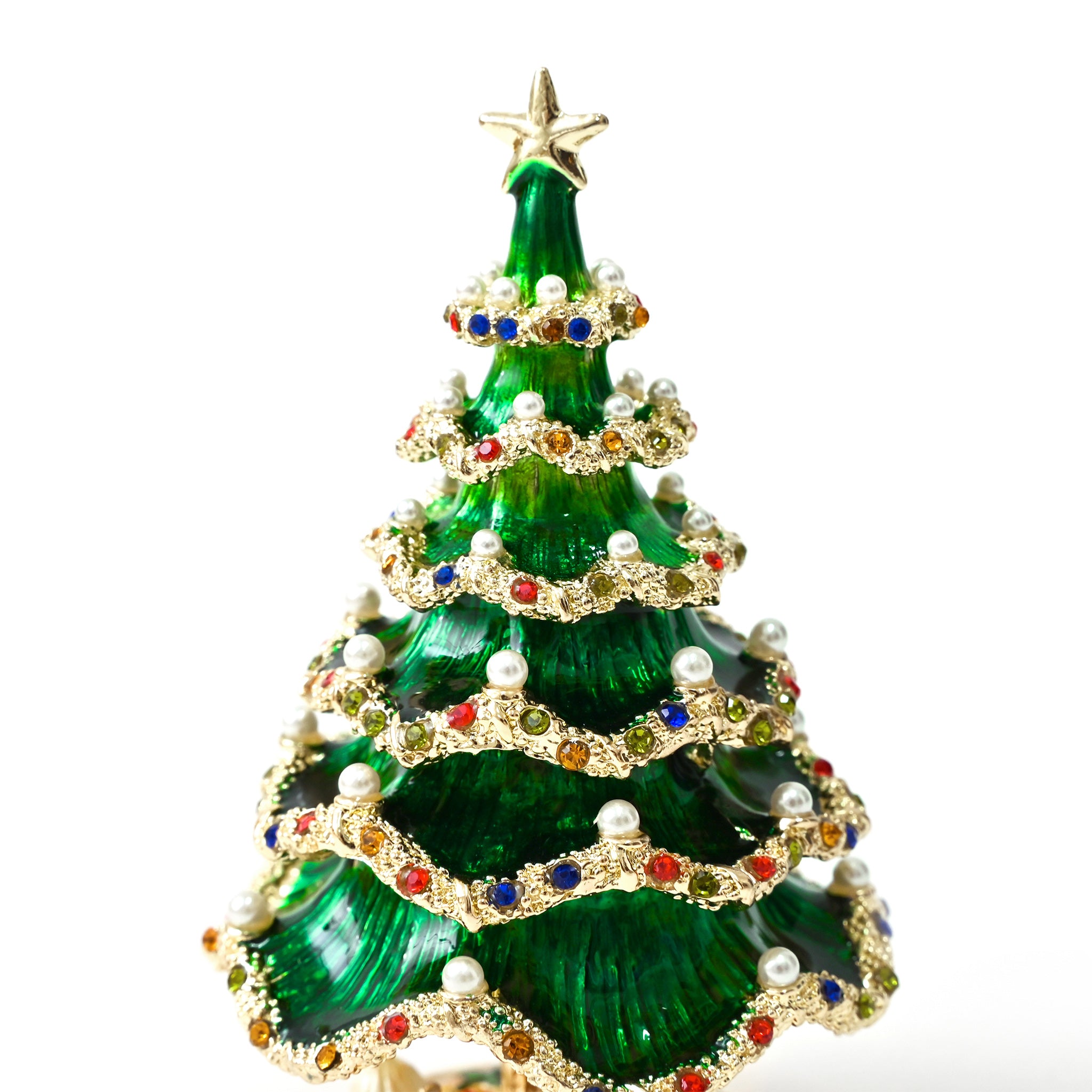 ￼フランスアンティークジュエリーボックスクリスマスHolly berries フランスアンティークジュエリーボックスクリスマスHolly berries