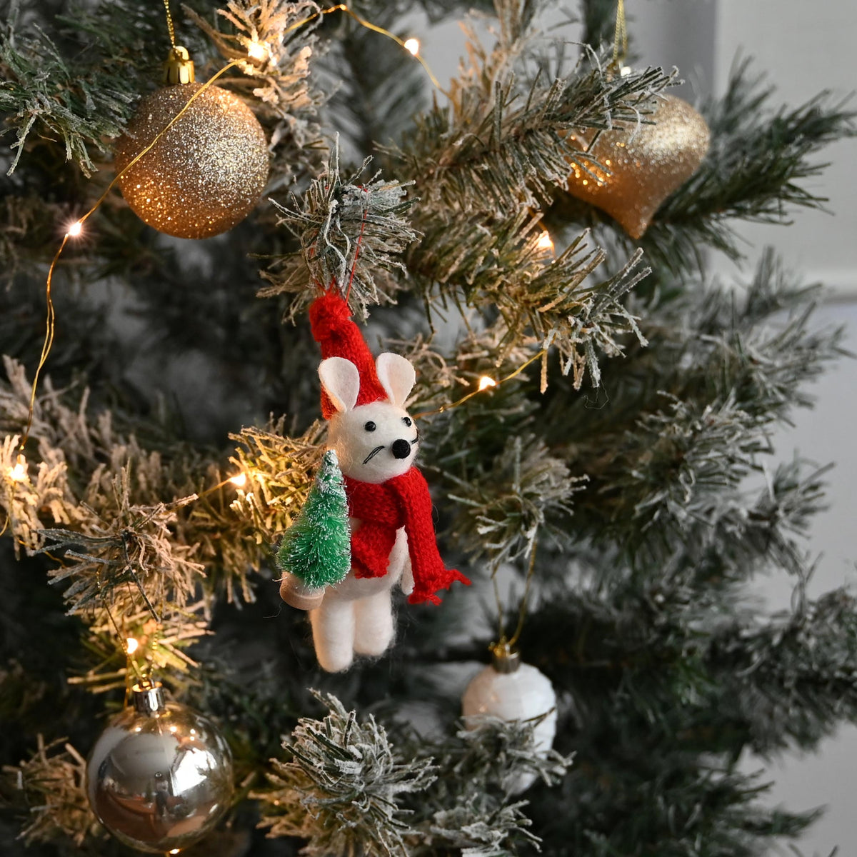 オーナメント[フェルト] ネズミ | deux C(ドゥ・セー)公式オンラインストア