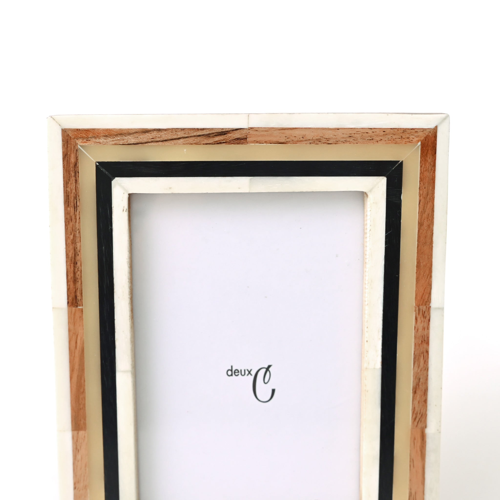 フォトフレーム[ボーン] ストライプL判 | deux C(ドゥ・セー)公式