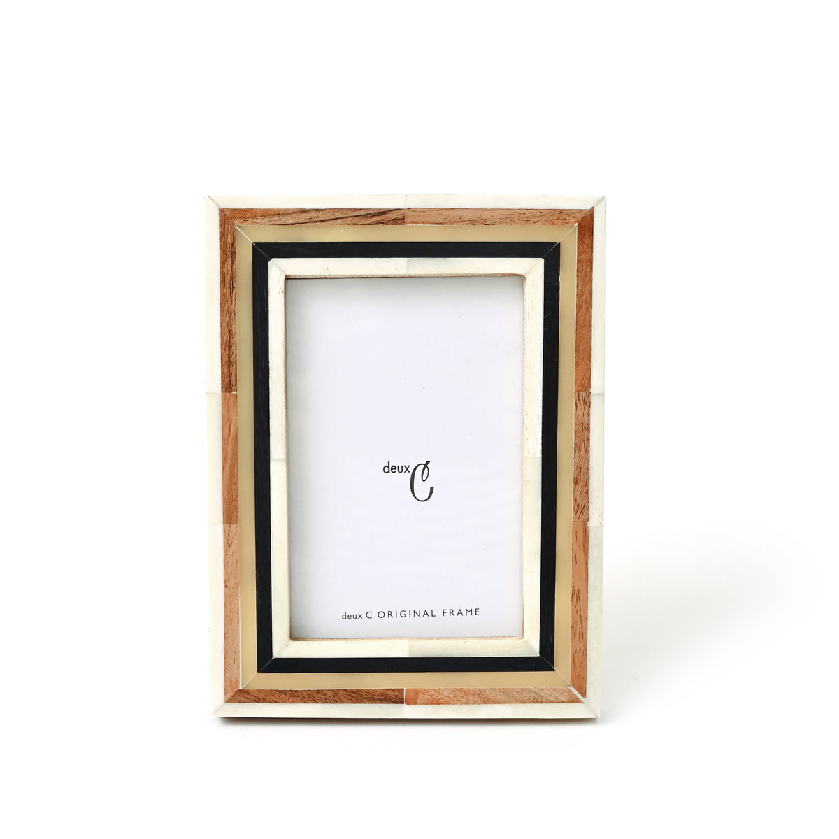 フォトフレーム[ボーン] ストライプL判 | deux C(ドゥ・セー)公式