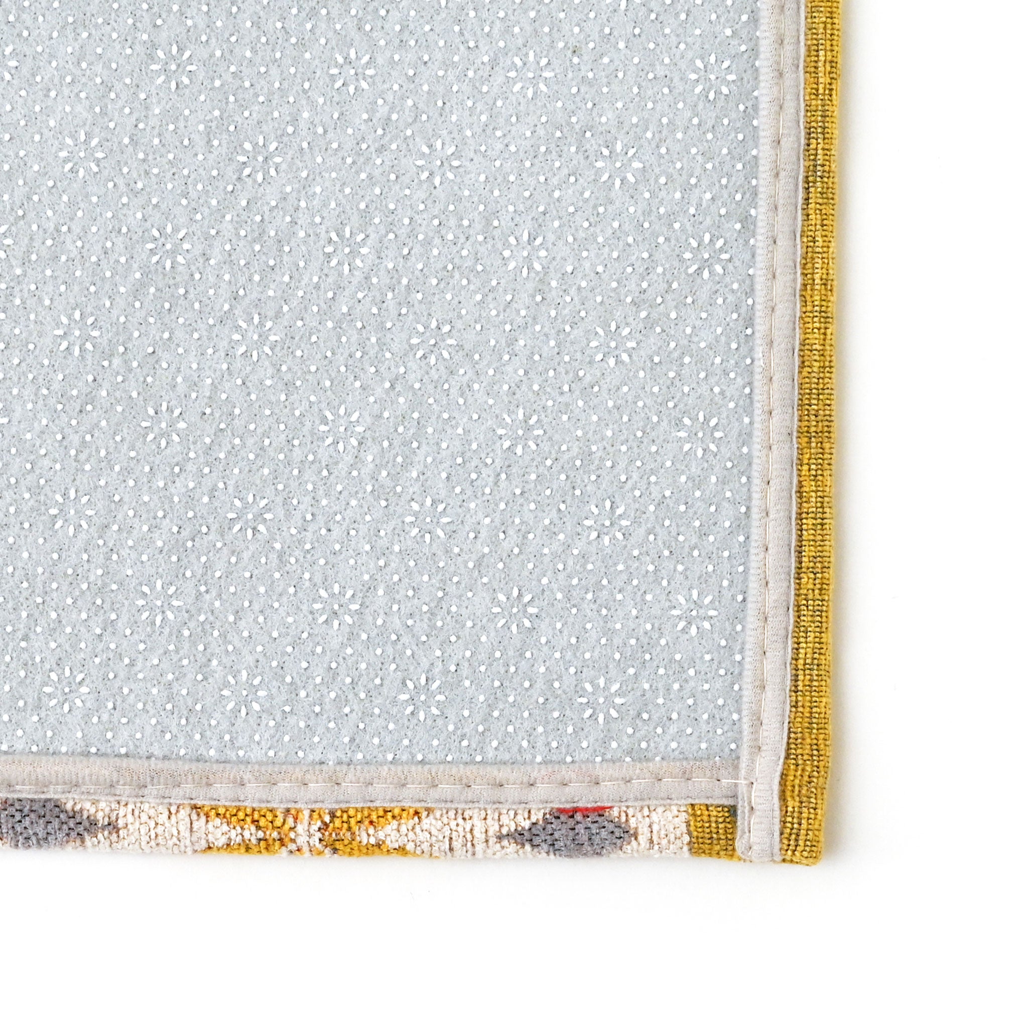 キッチンマット[フラワー] S 滑り止め付き 50cm×120cm