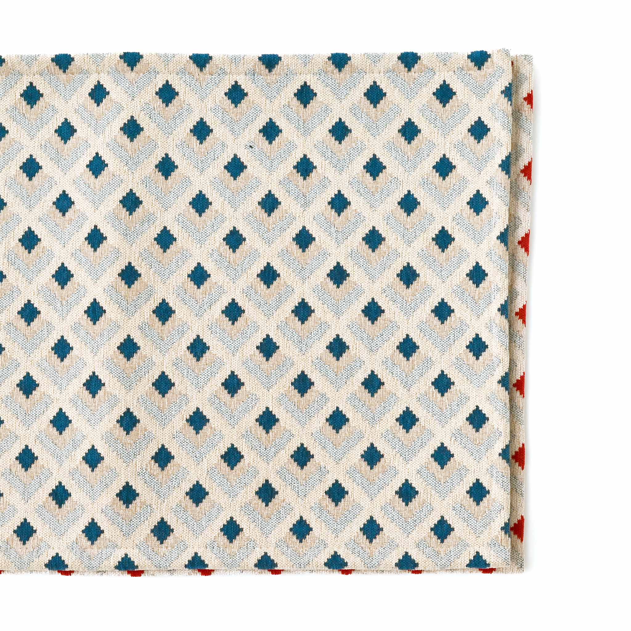 フロアマット・玄関マット[チェック] 滑り止め付き 50cm×80cm