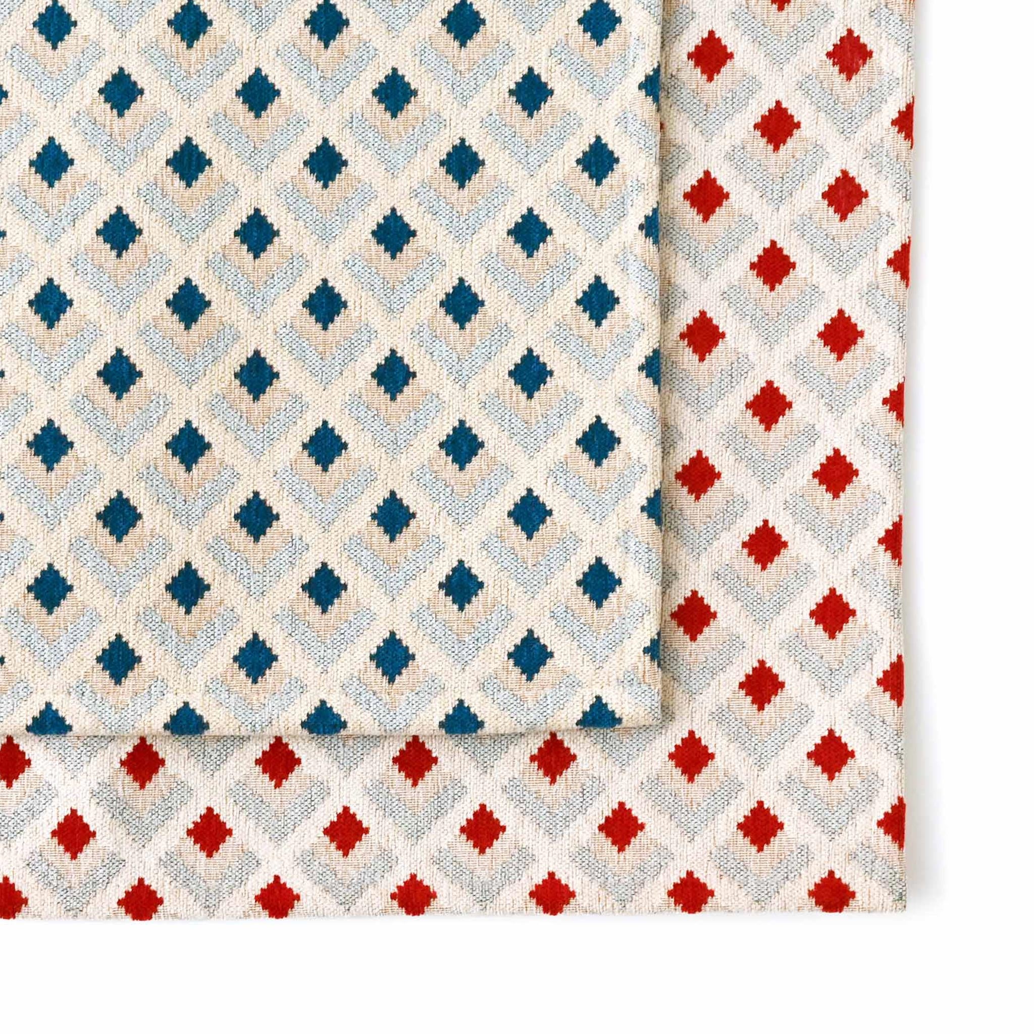 アクセントラグ[チェック] 滑り止め付き100cm×140cm