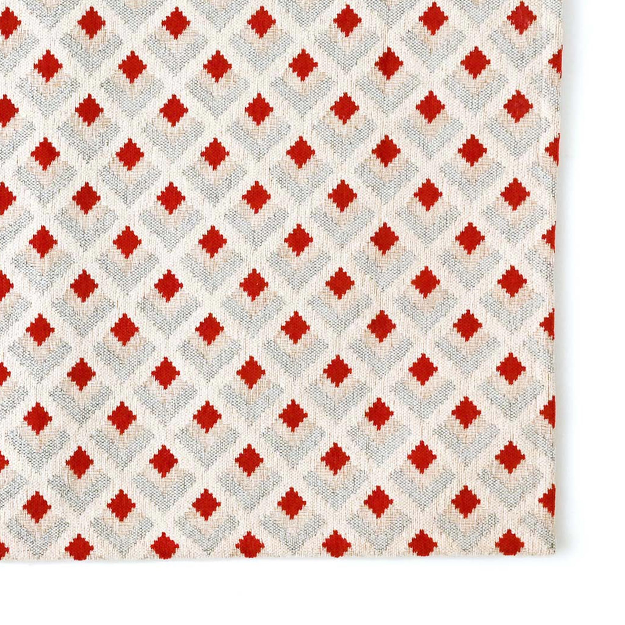 アクセントラグ[チェック] L 滑り止め付き140cm×200cm