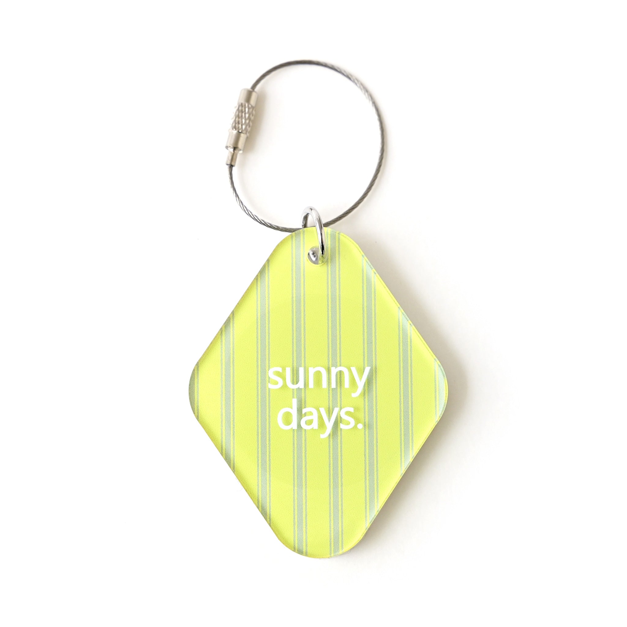 ミラーチャーム［Sunny days ］ロゴ