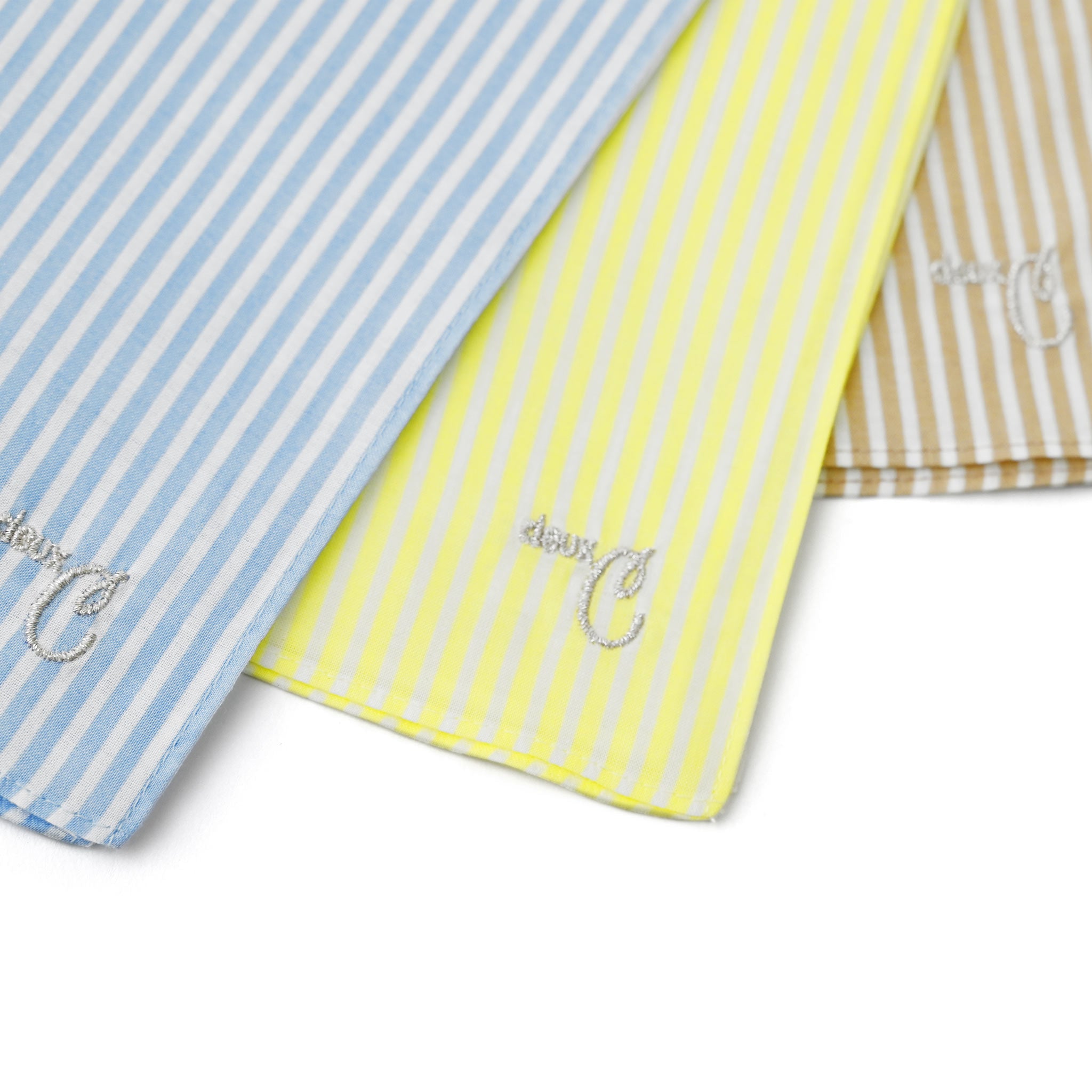 ハンカチ[プレーンストライプ]