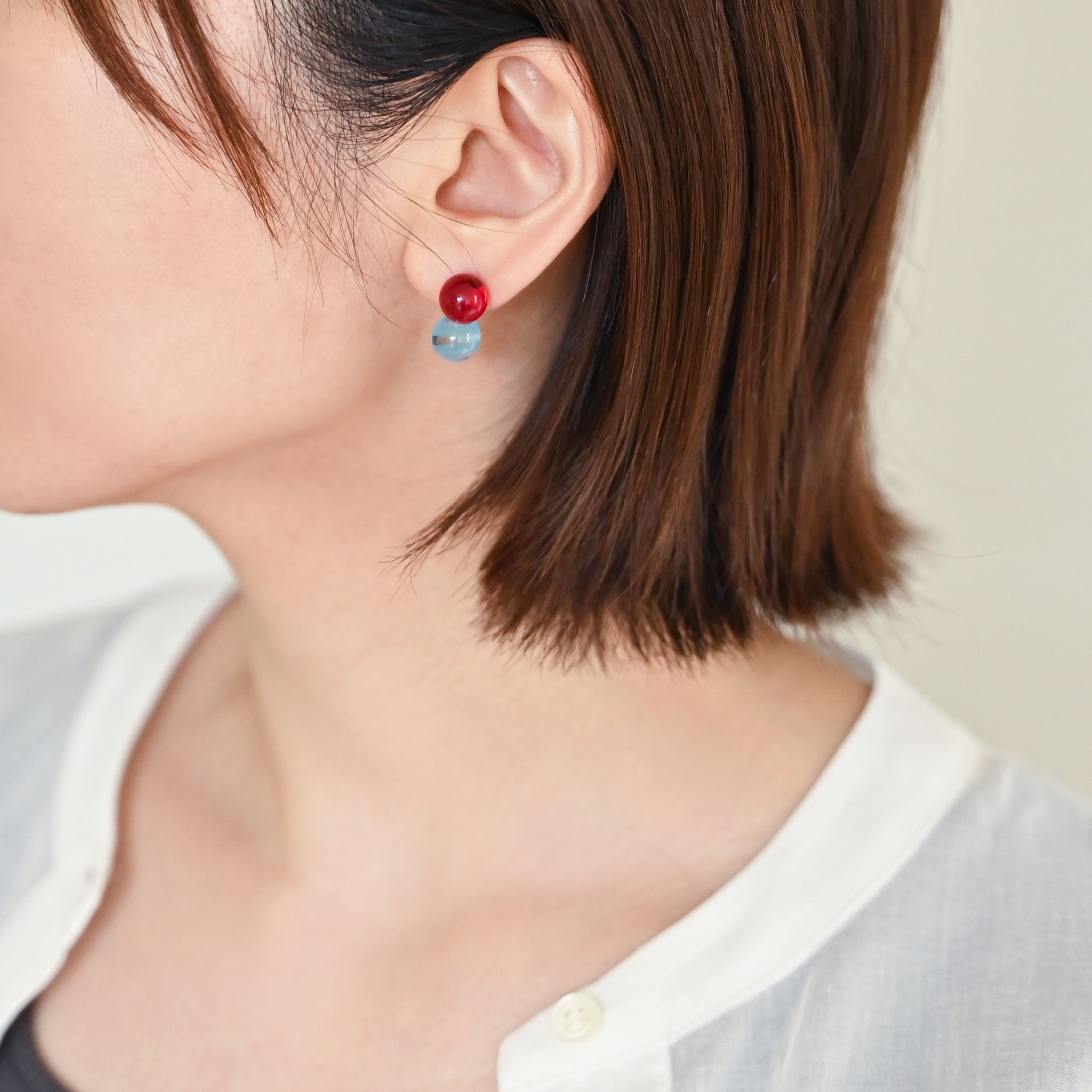 ガラスピアスKE26S