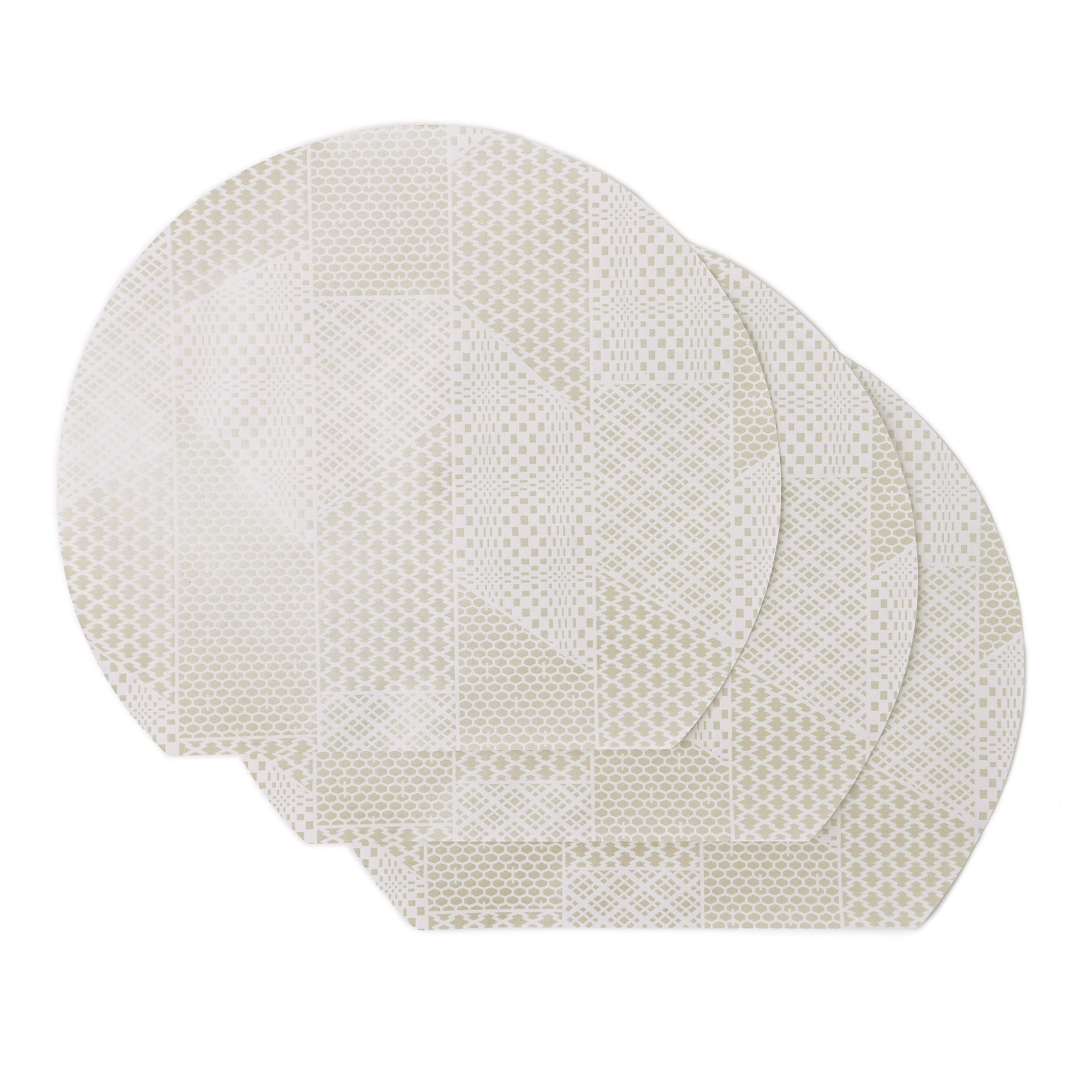 半円ランチョンマット[おもてなし] 3枚セット