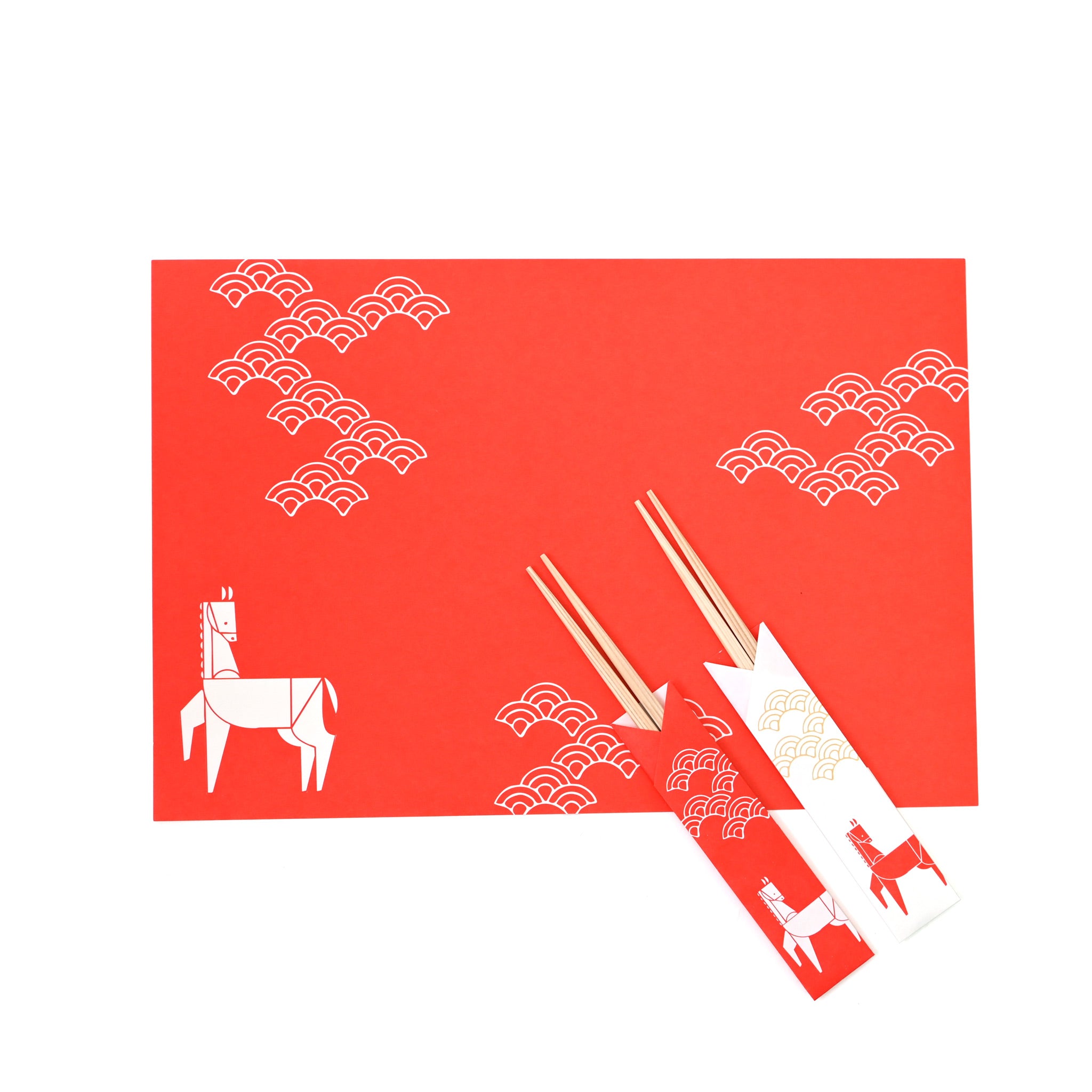 祝箸[おもてなし] 5膳セット ふりむき午