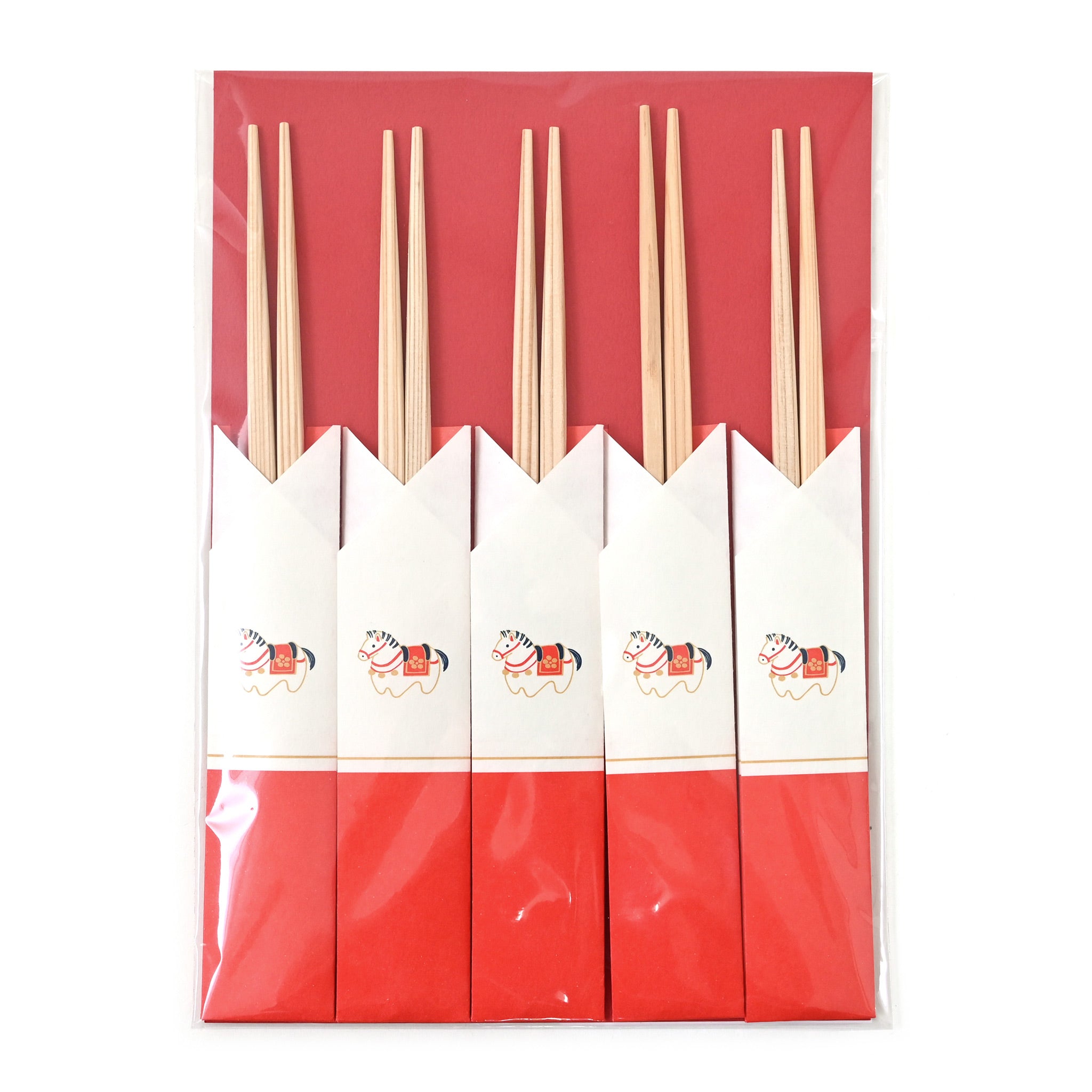 祝箸[おもてなし] 5膳セット 午 | deux C(ドゥ・セー)公式オンラインストア