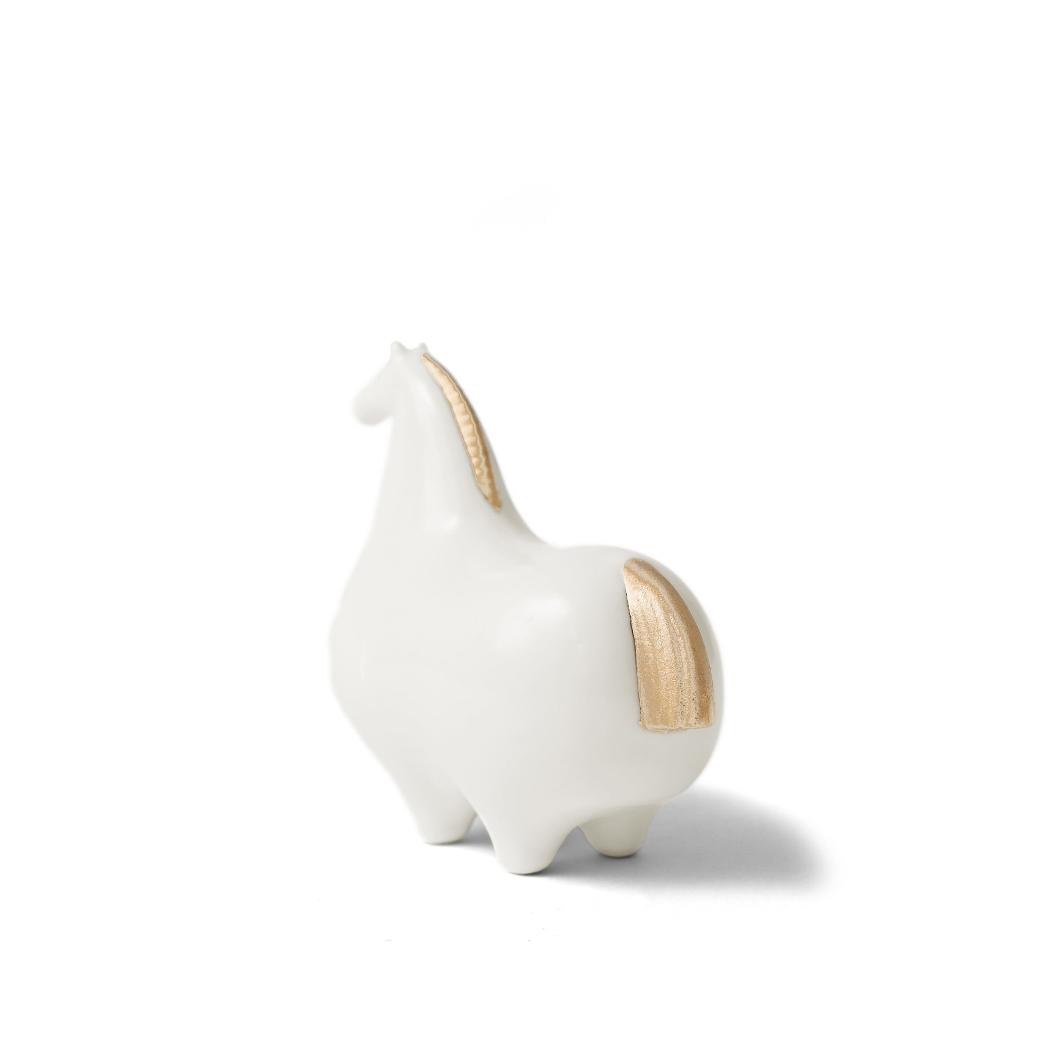 迎春置物 馬 金