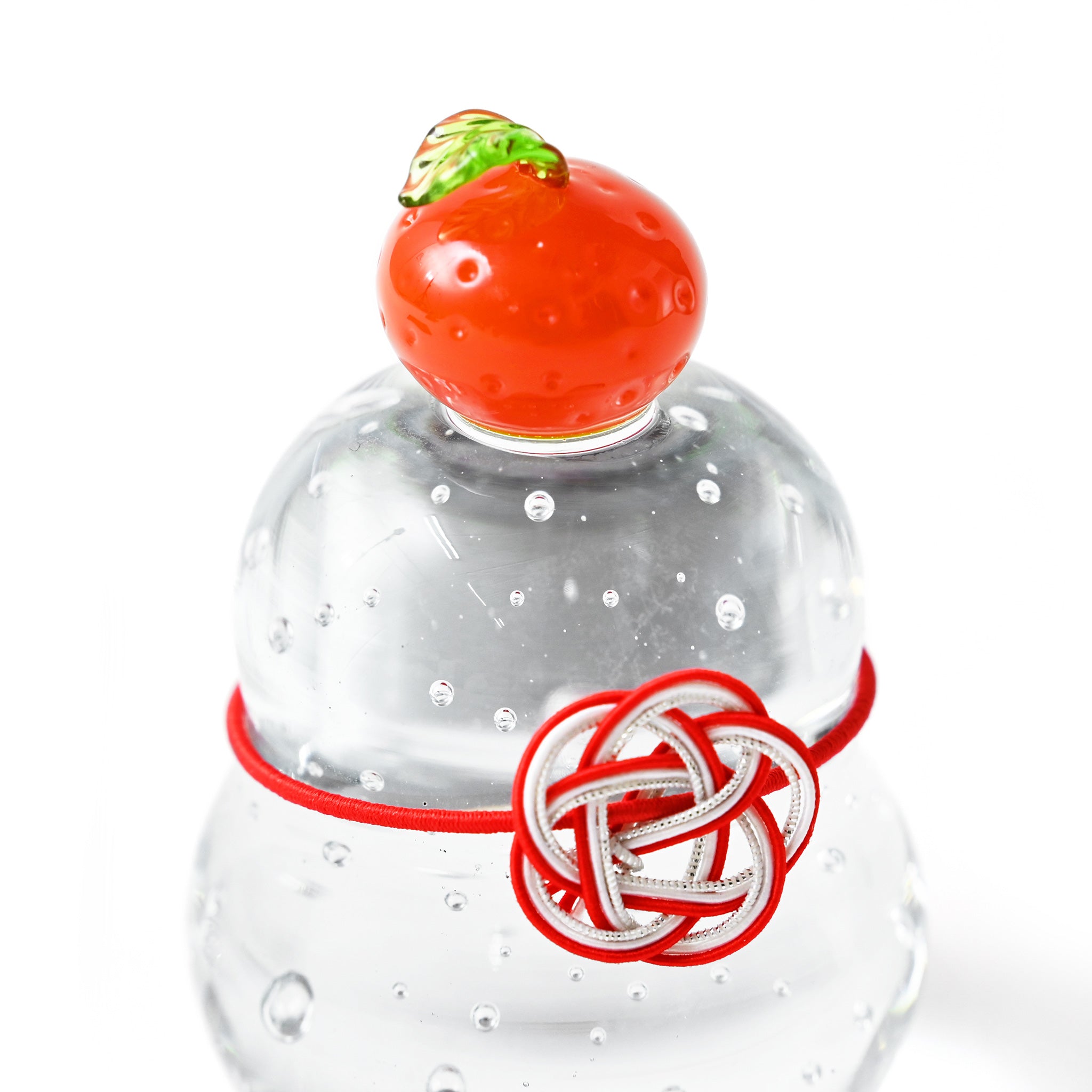 迎春置物 ガラス鏡餅