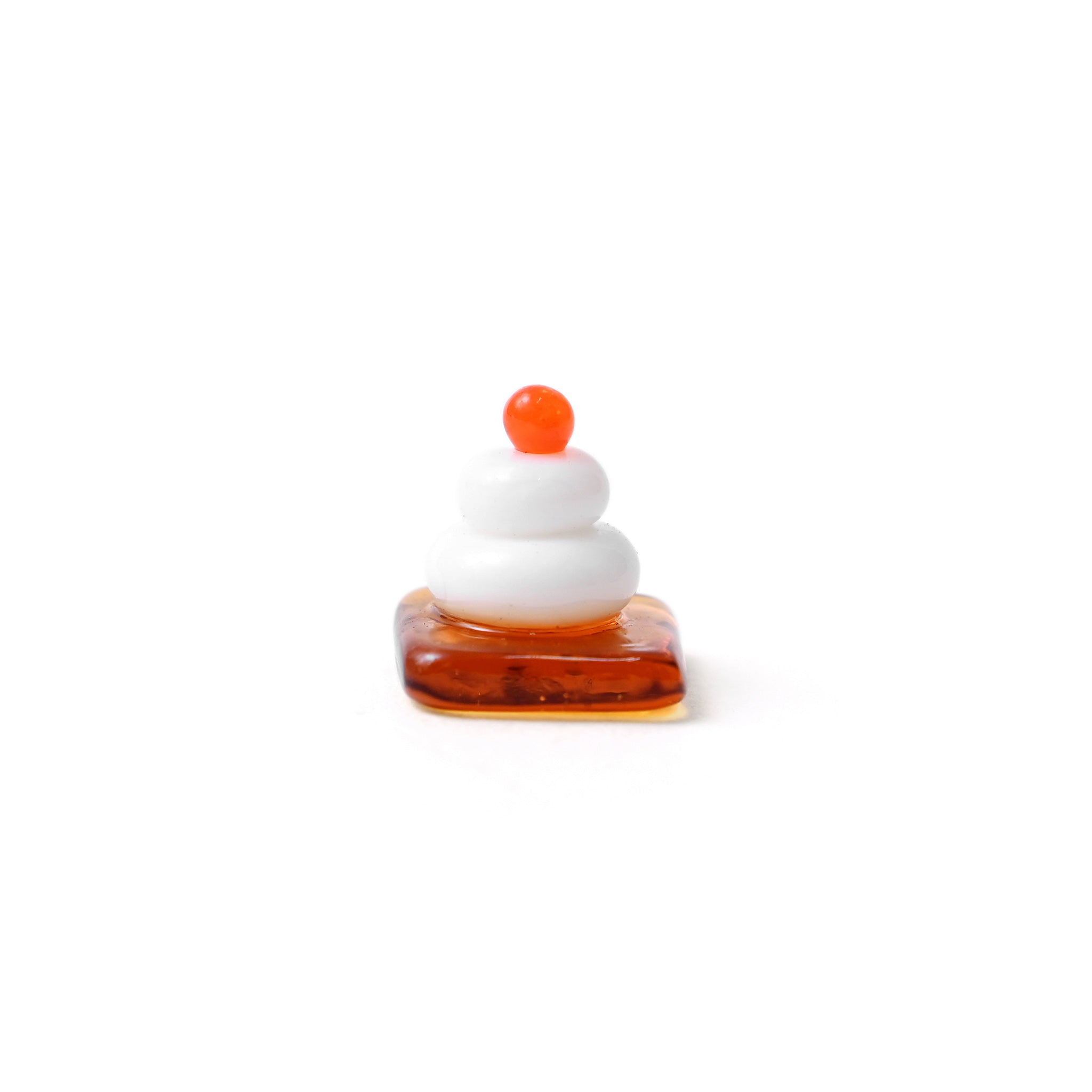 迎春置物 ガラス縁起 3点セット