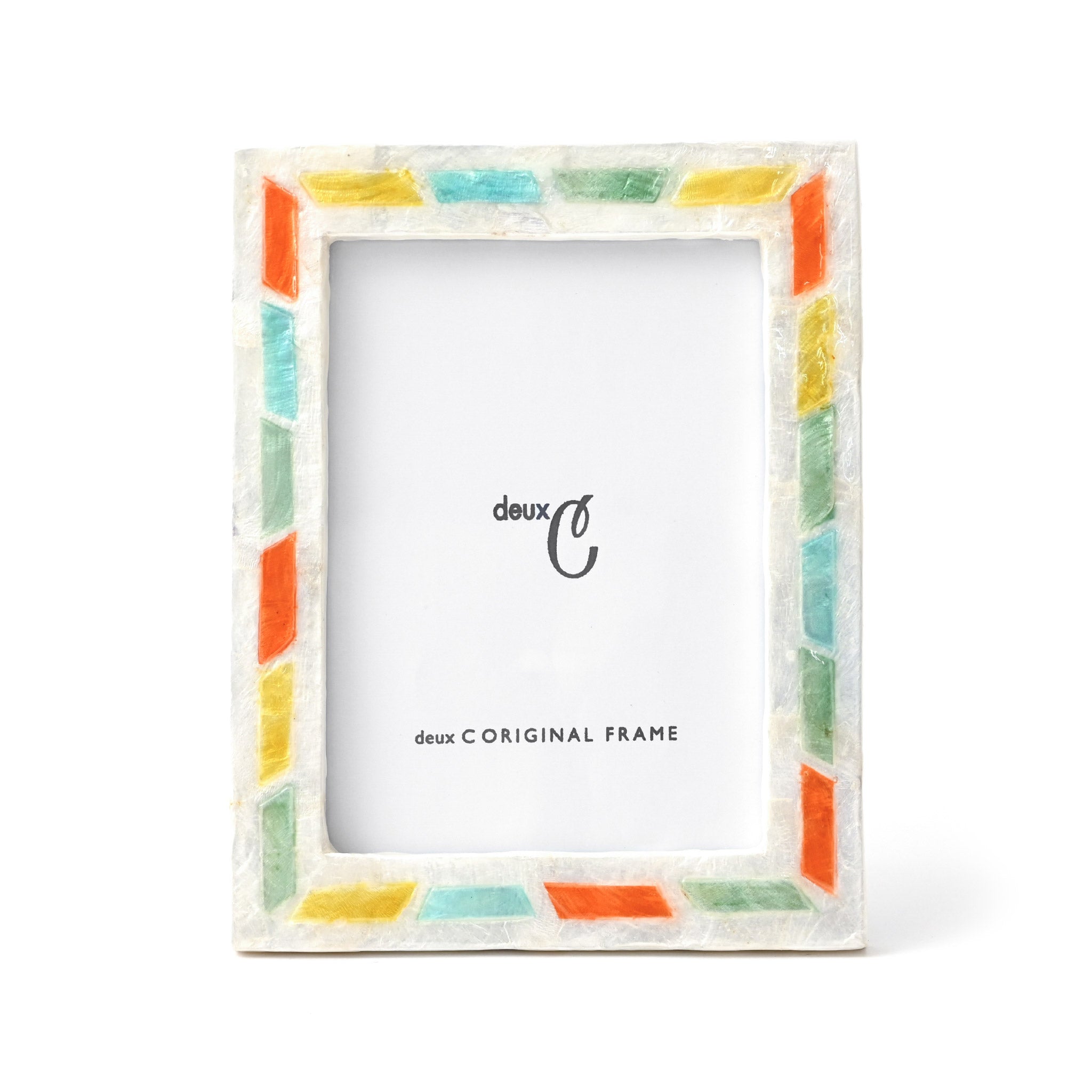 フォトフレーム[シェルスクエア] ストーン 2L判