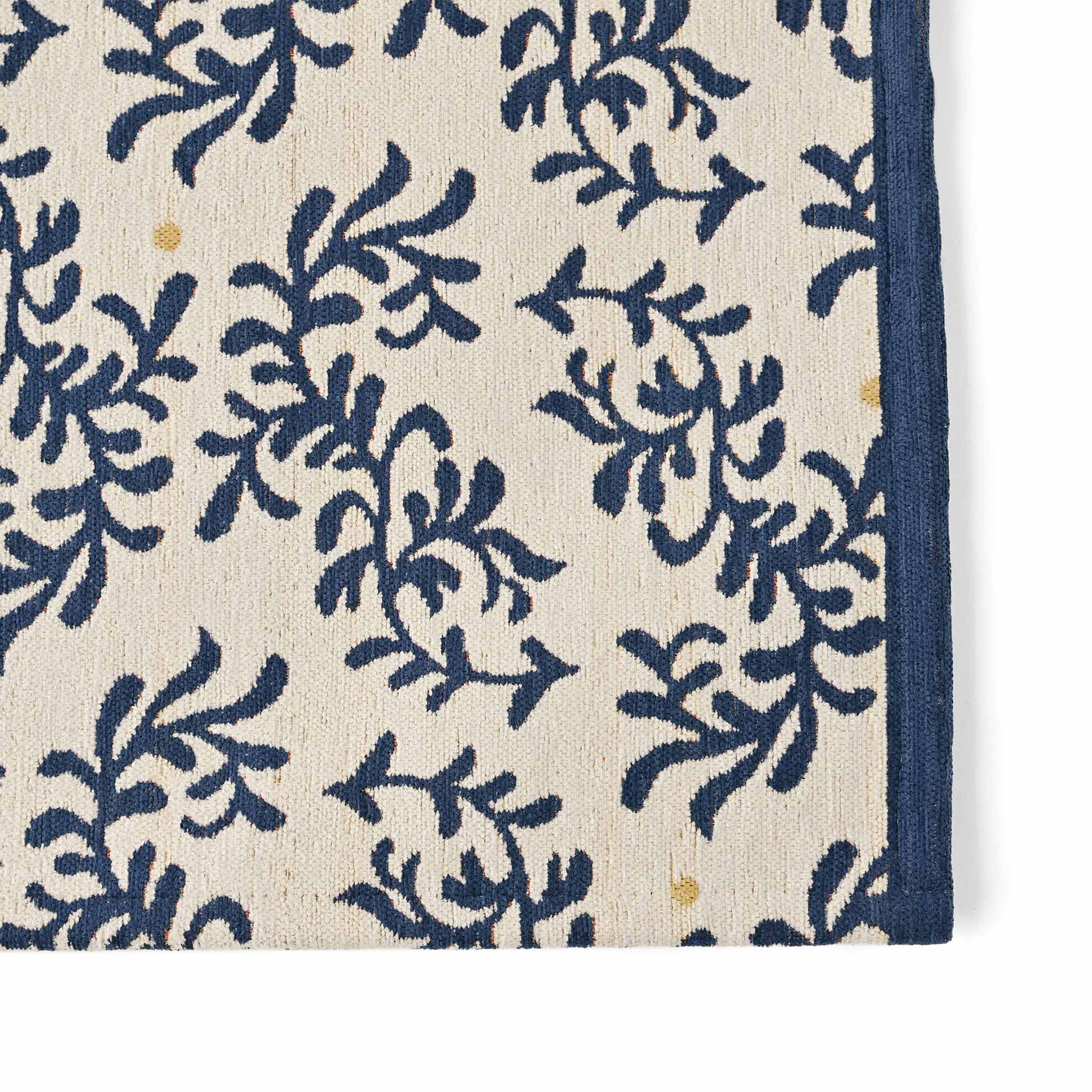 フロアマット・玄関マット[リーフ] 50cm×80cm