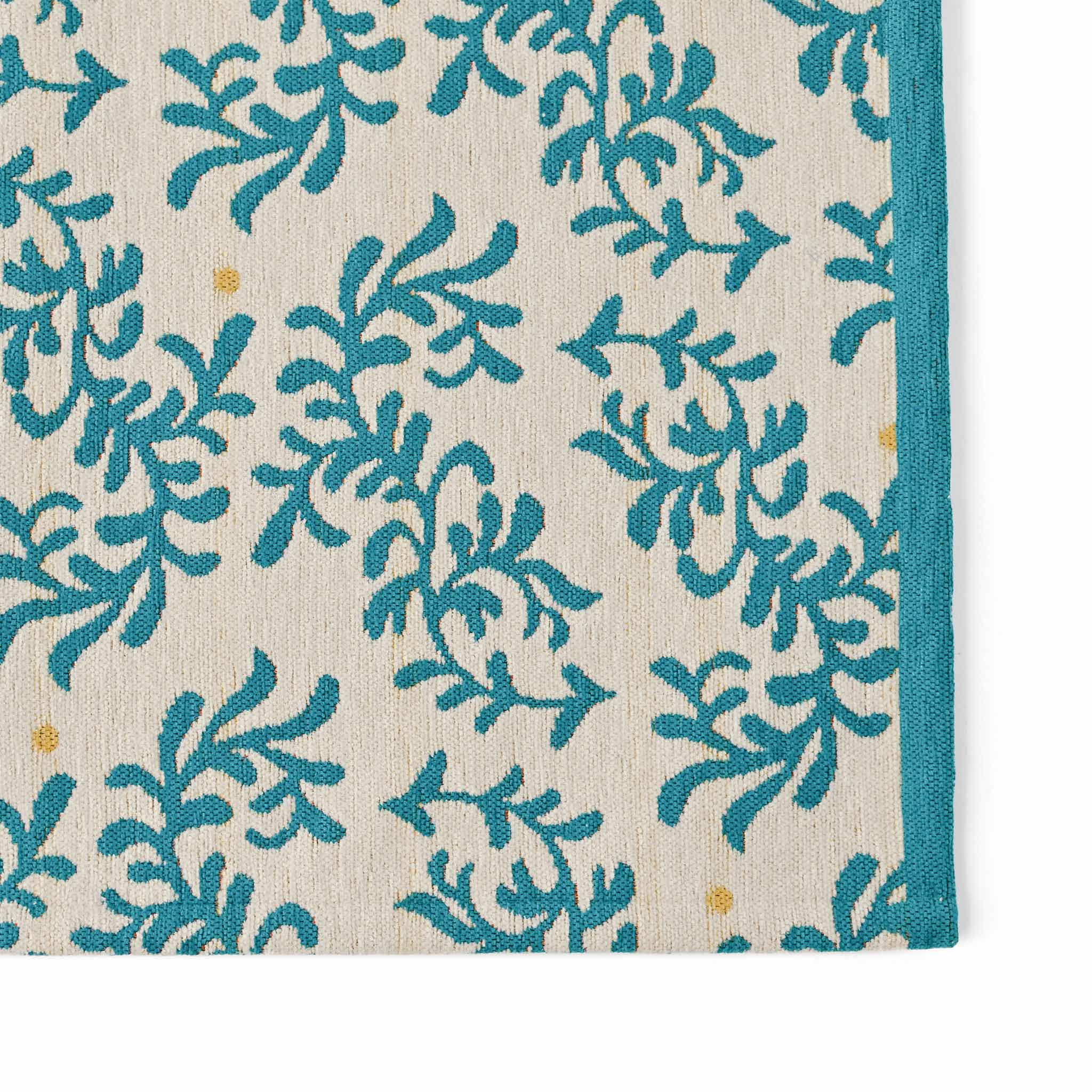 フロアマット・玄関マット[リーフ] 50cm×80cm