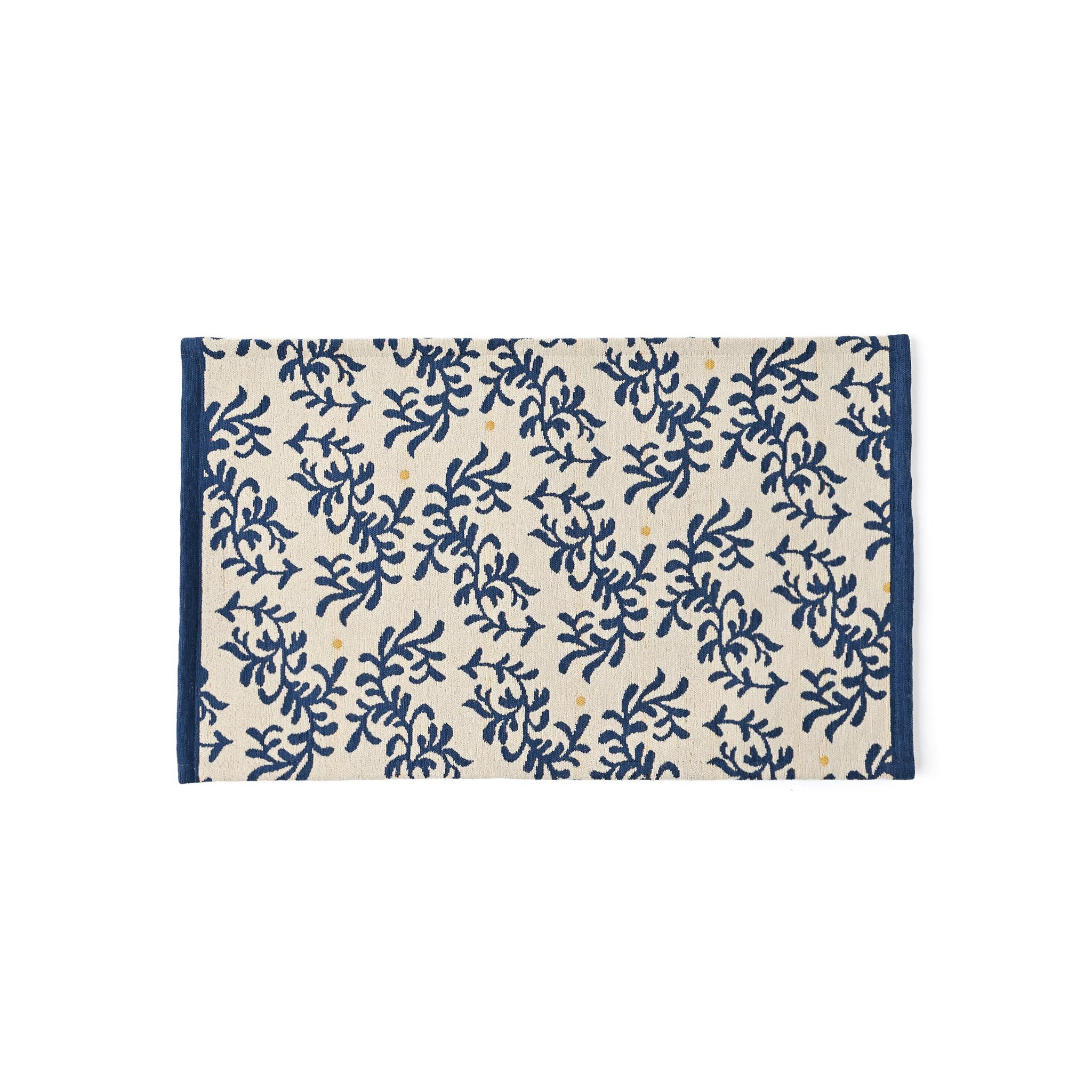 フロアマット・玄関マット[リーフ] 50cm×80cm