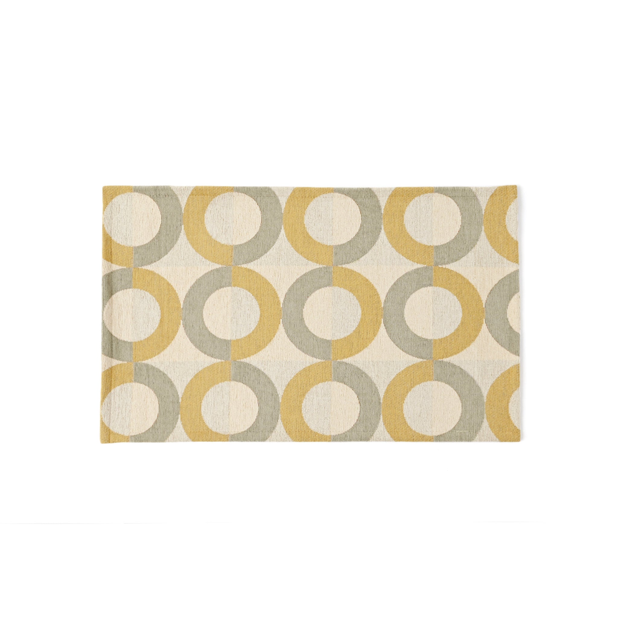 フロアマット・玄関マット[サークル] 50cm×80cm