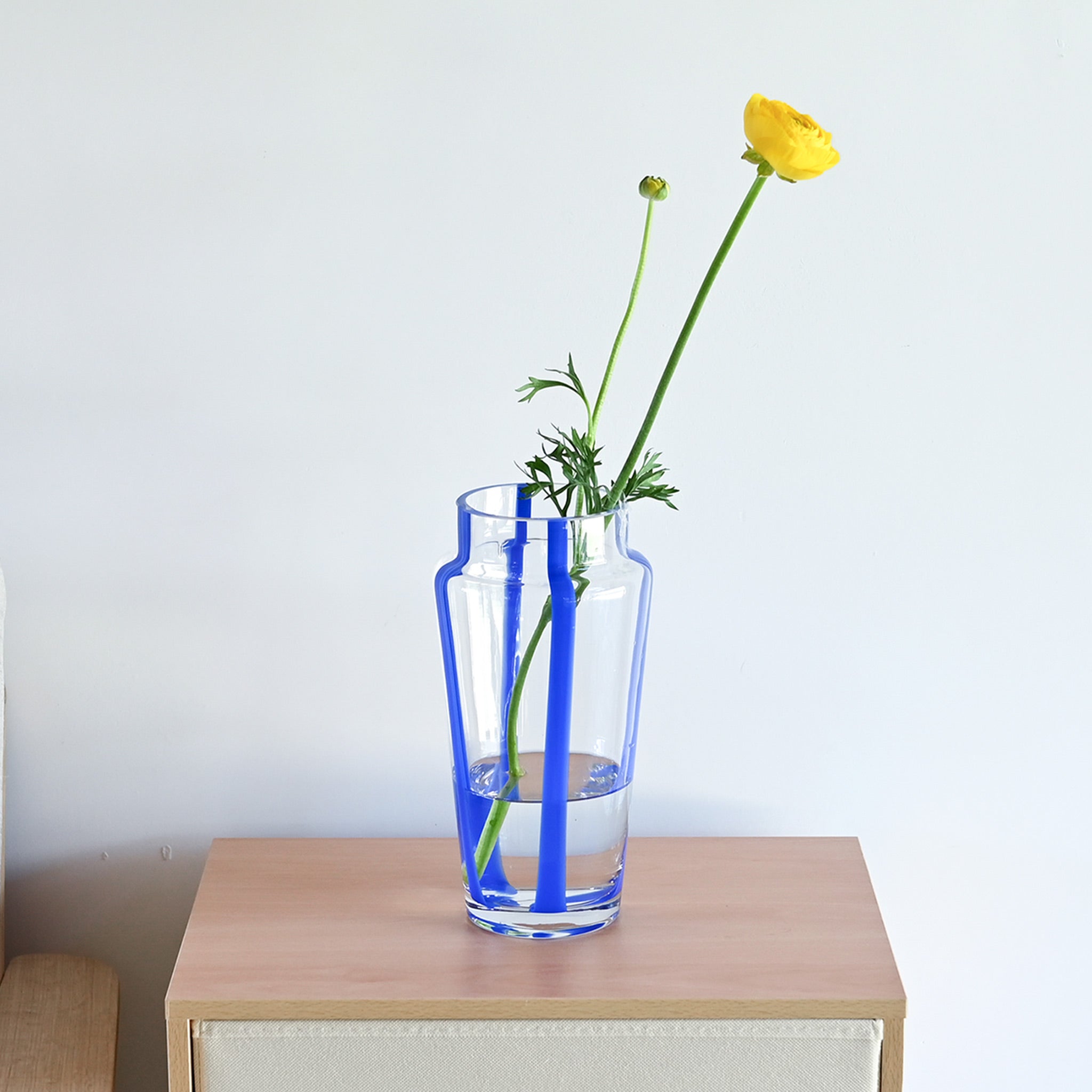 フラワーベース[パターンガラス] スオラ