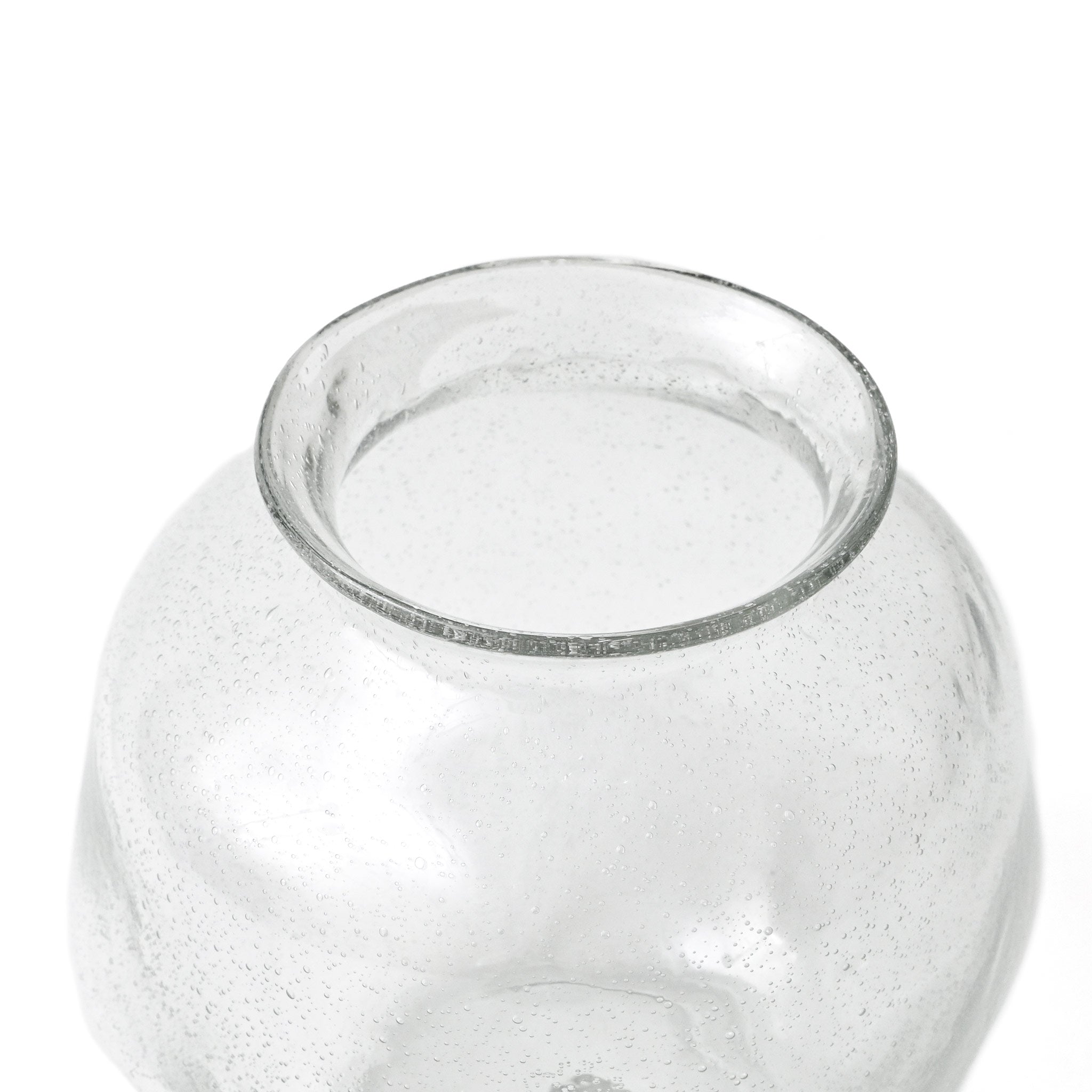 フラワーベース[パターンガラス] バブル M