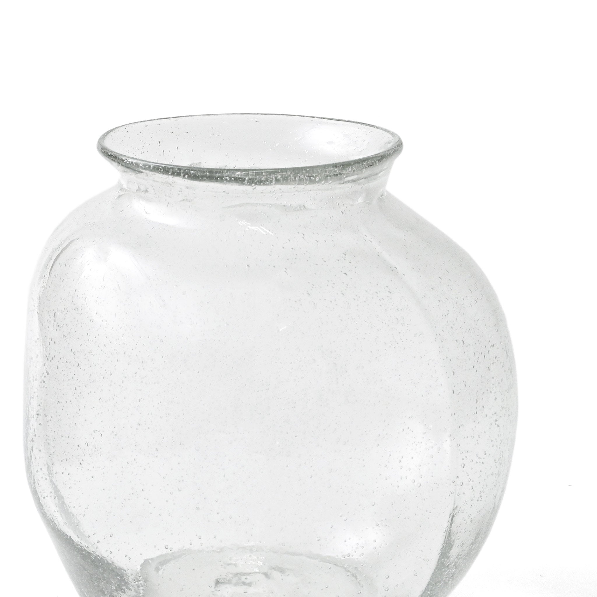 フラワーベース[パターンガラス] バブル M