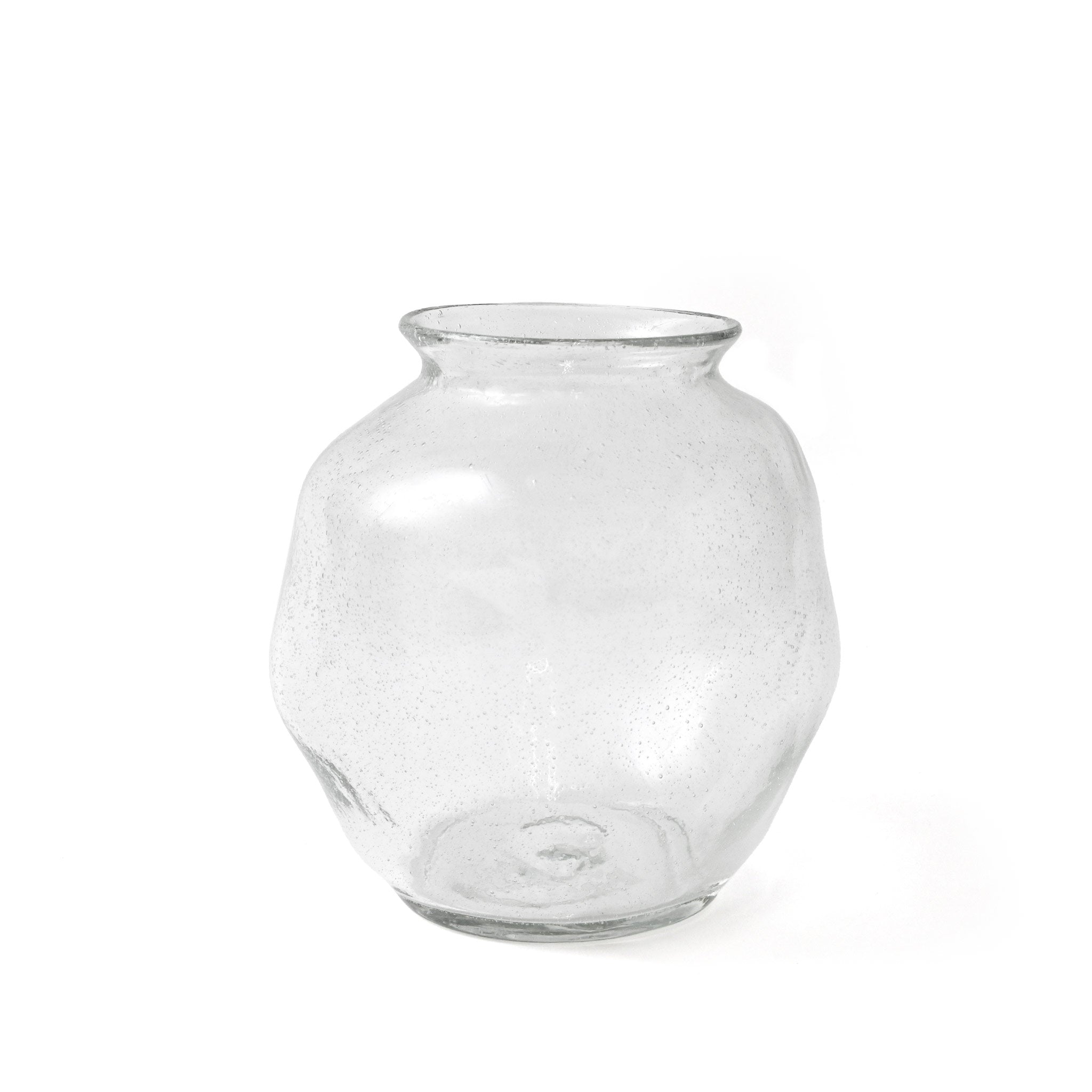 フラワーベース[パターンガラス] バブル M