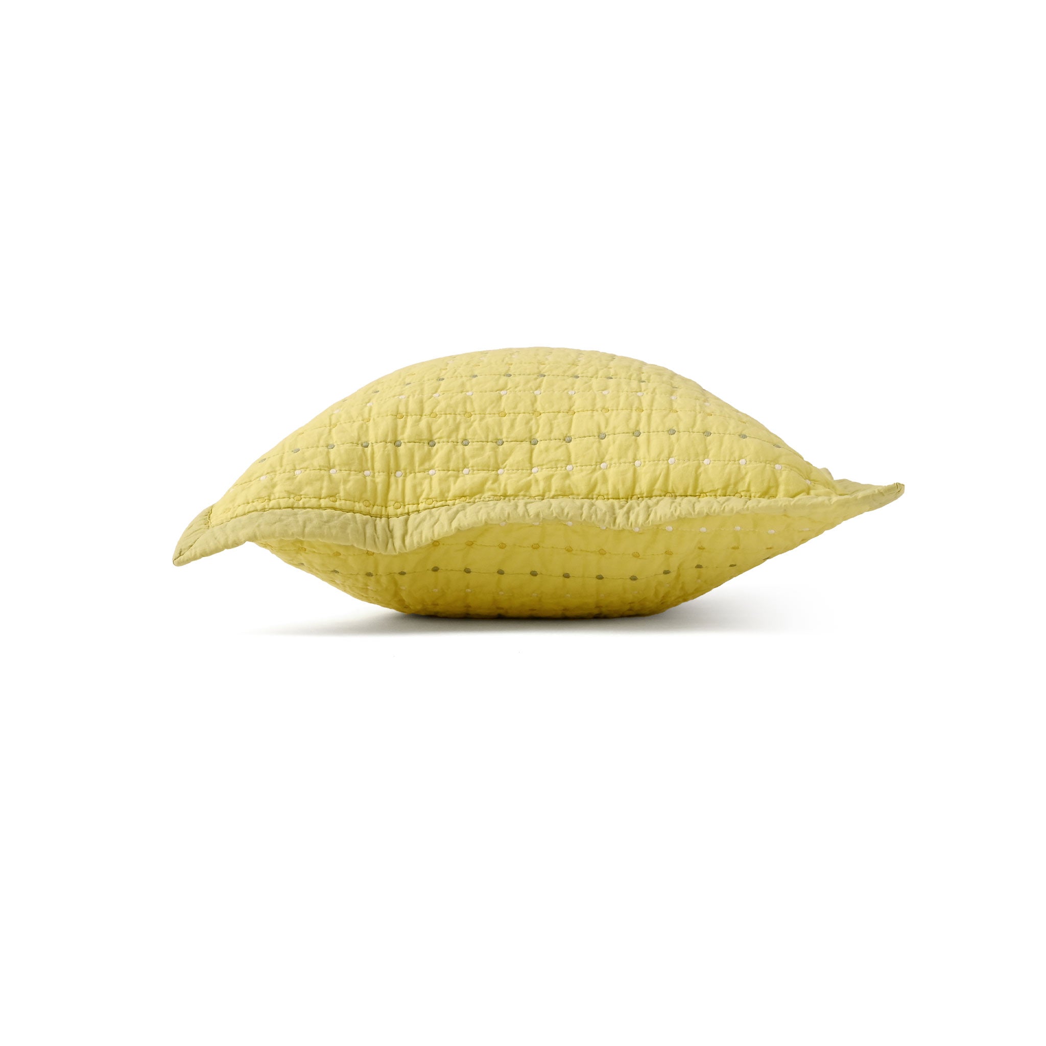 クッションカバー[ドットステッチキルト] M (45×45cm) | deux C(ドゥ