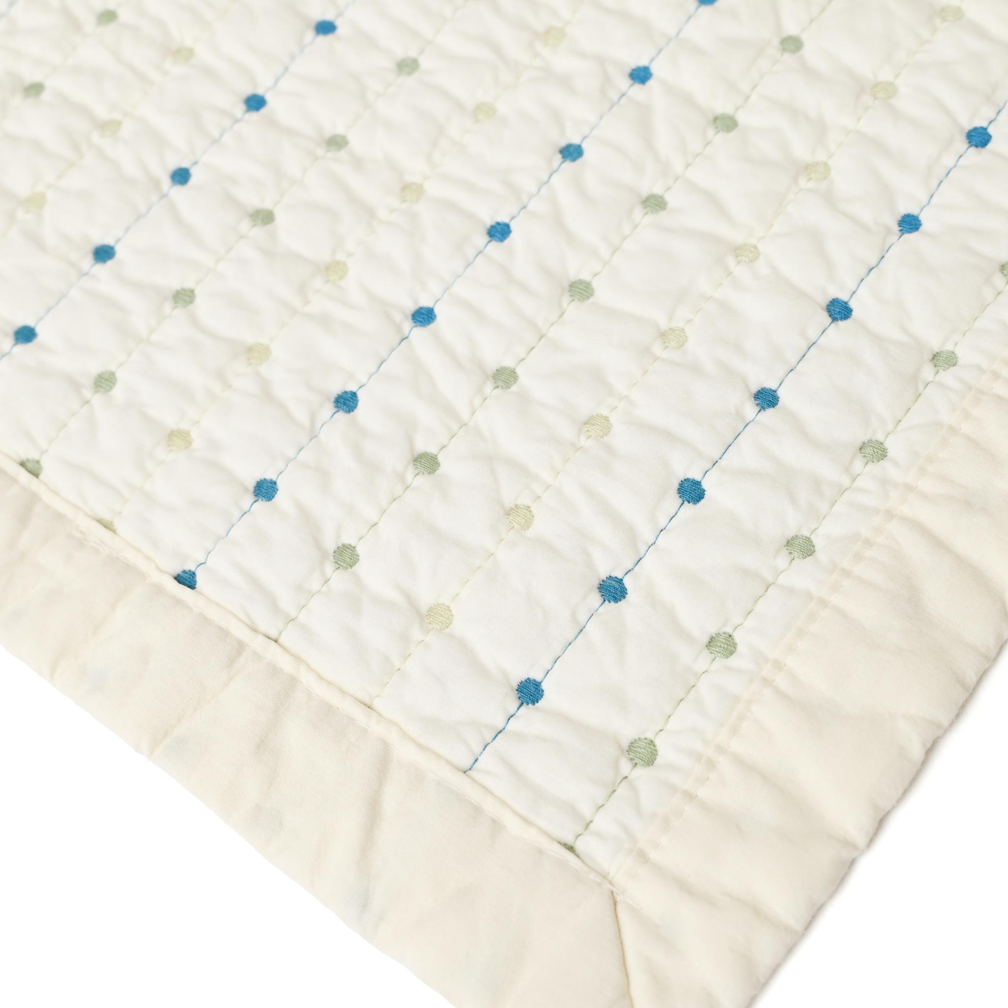 キルトケット[ドットステッチキルト] B 100cm×140cm