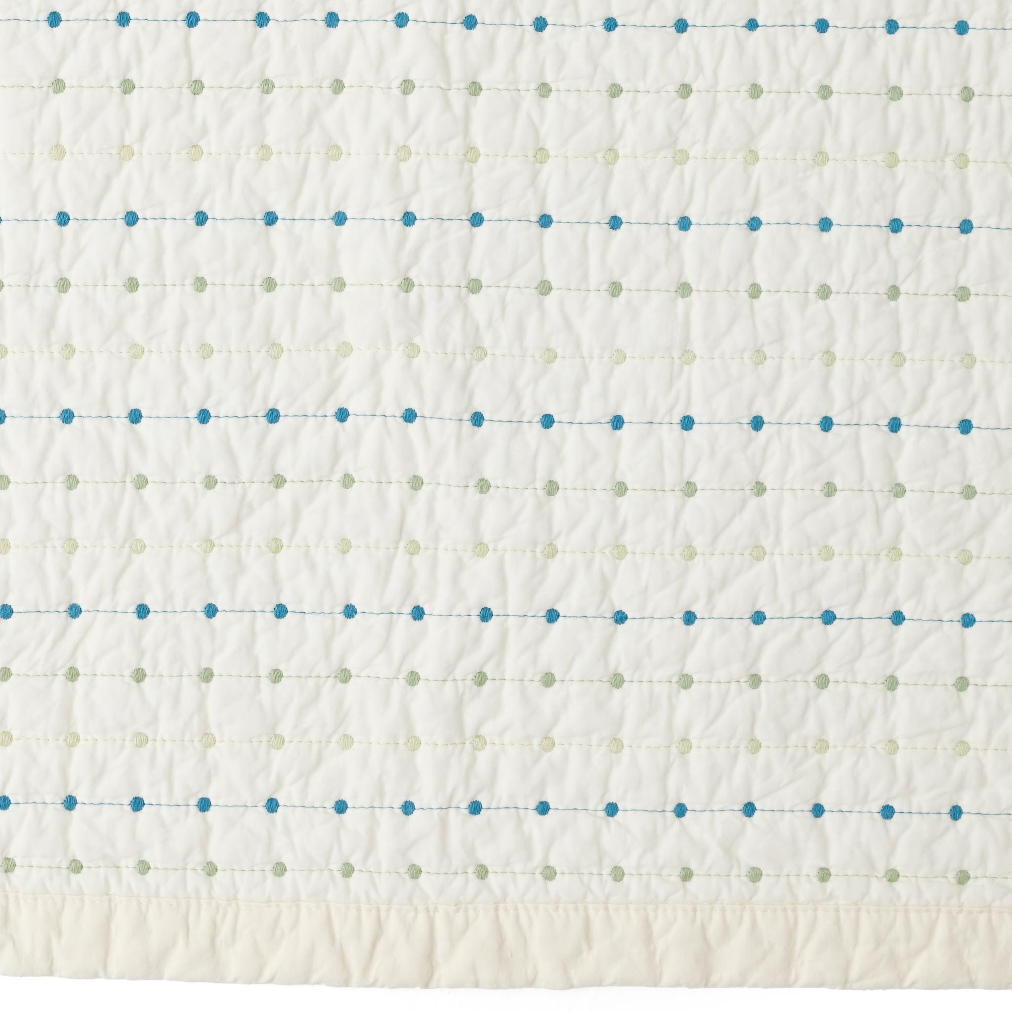 フリーキルト[ドットステッチキルト] A 190cm×190cm