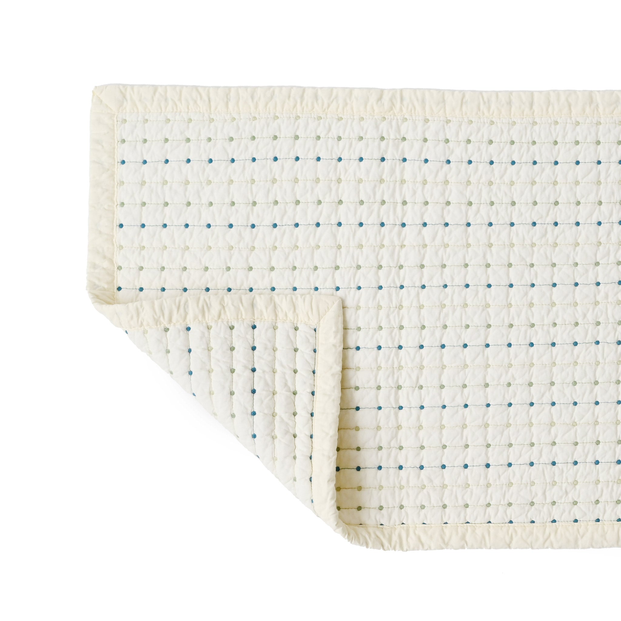 フリーシート[ドットステッチキルト]  50cm×140cm