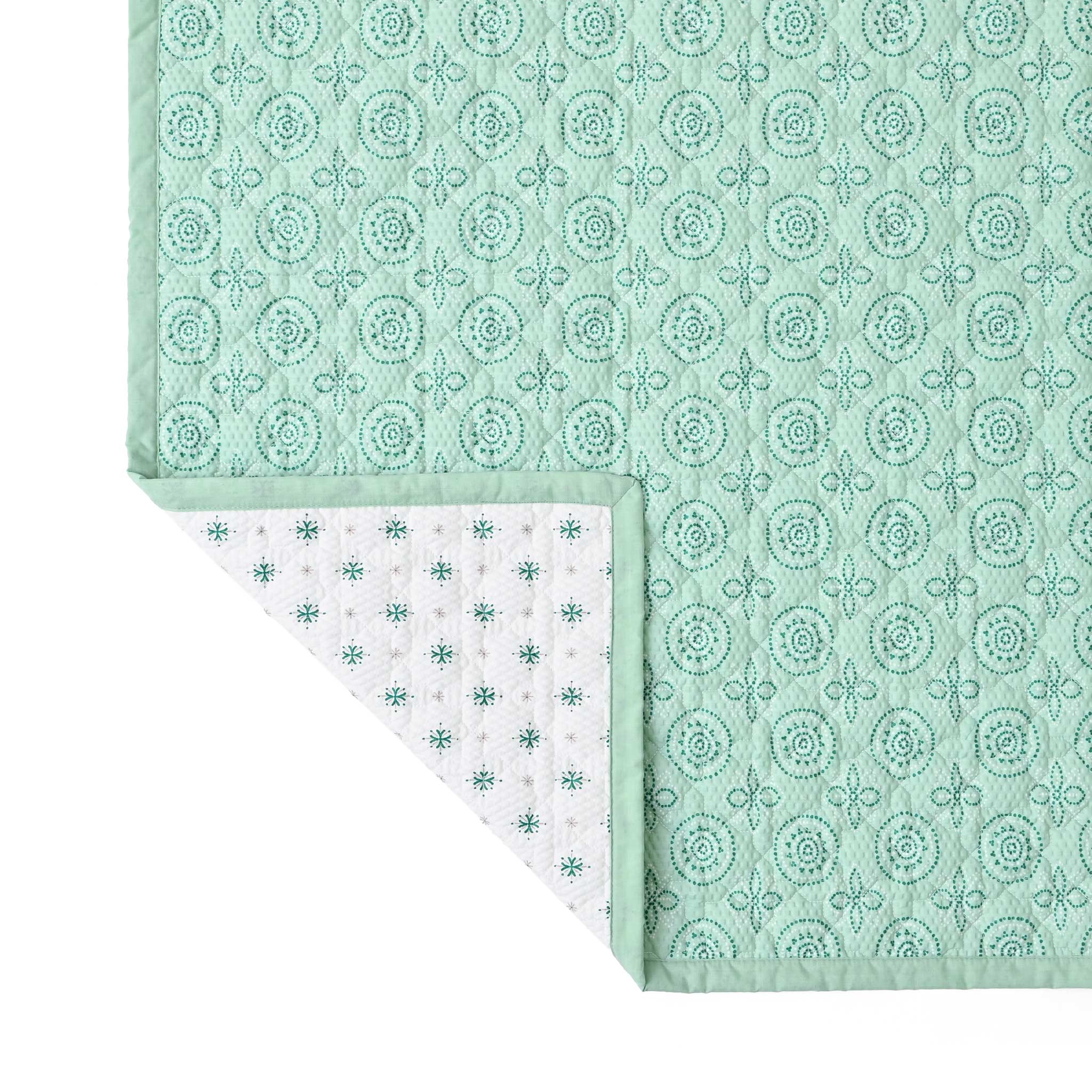 フリーキルト[リップルキルト] A 190cm×190cm