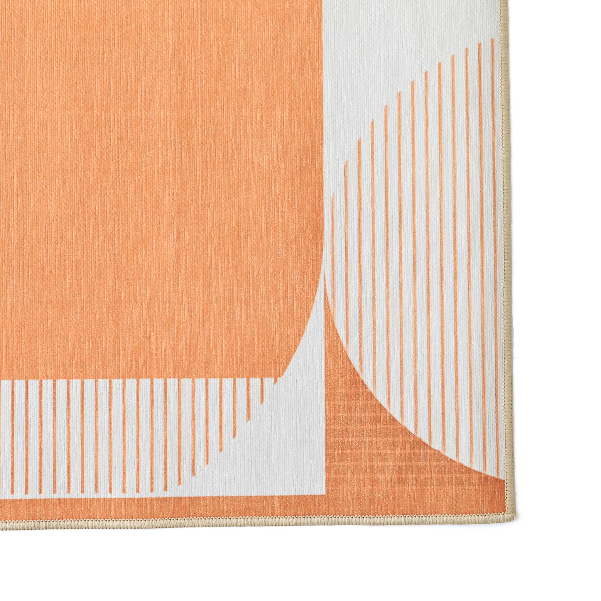 キッチンマット[ローリン] S 50cm×120cm キャメル