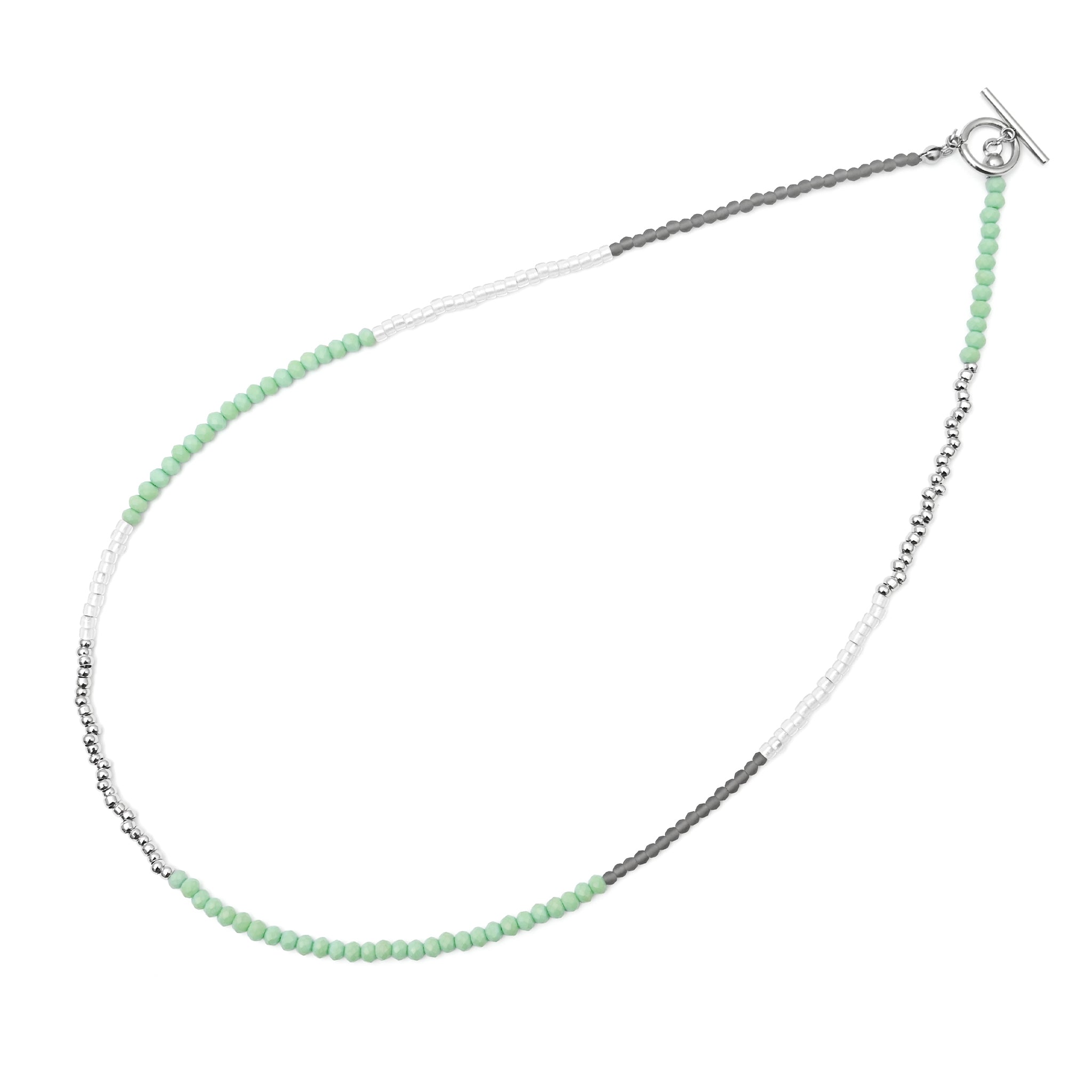 ビーズネックレスKE26AE(40cm)