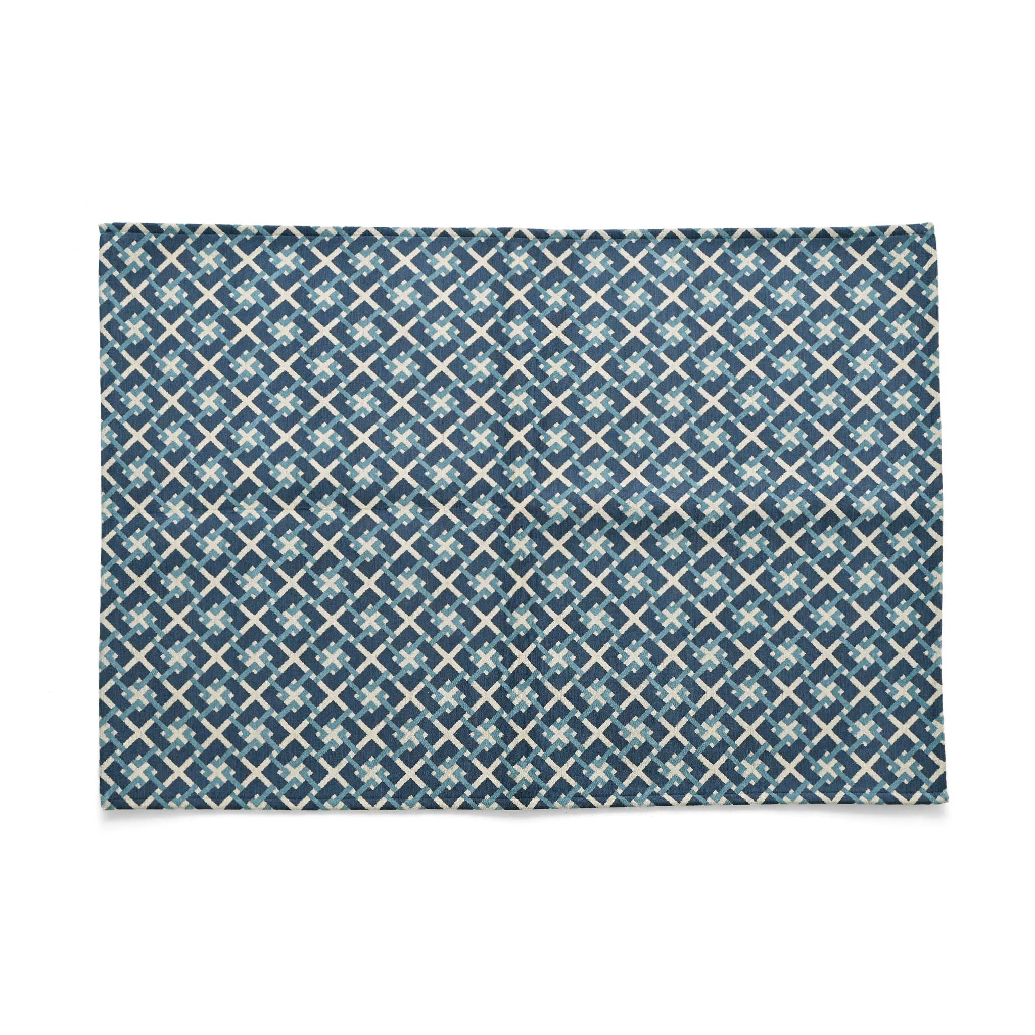 アクセントラグ[スクエア] 滑り止め付き 100cm×140cm