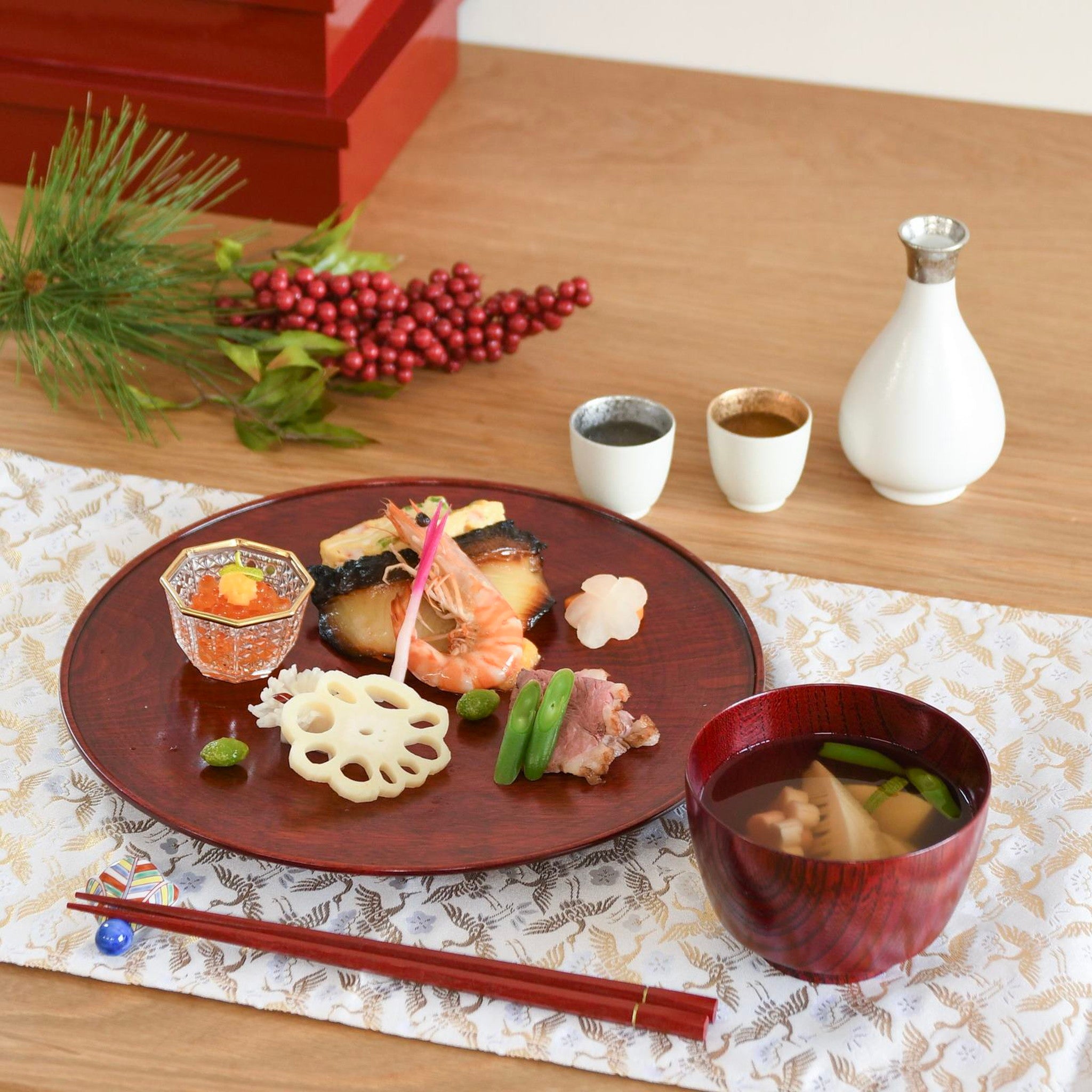 プレート[すりうるし] 大