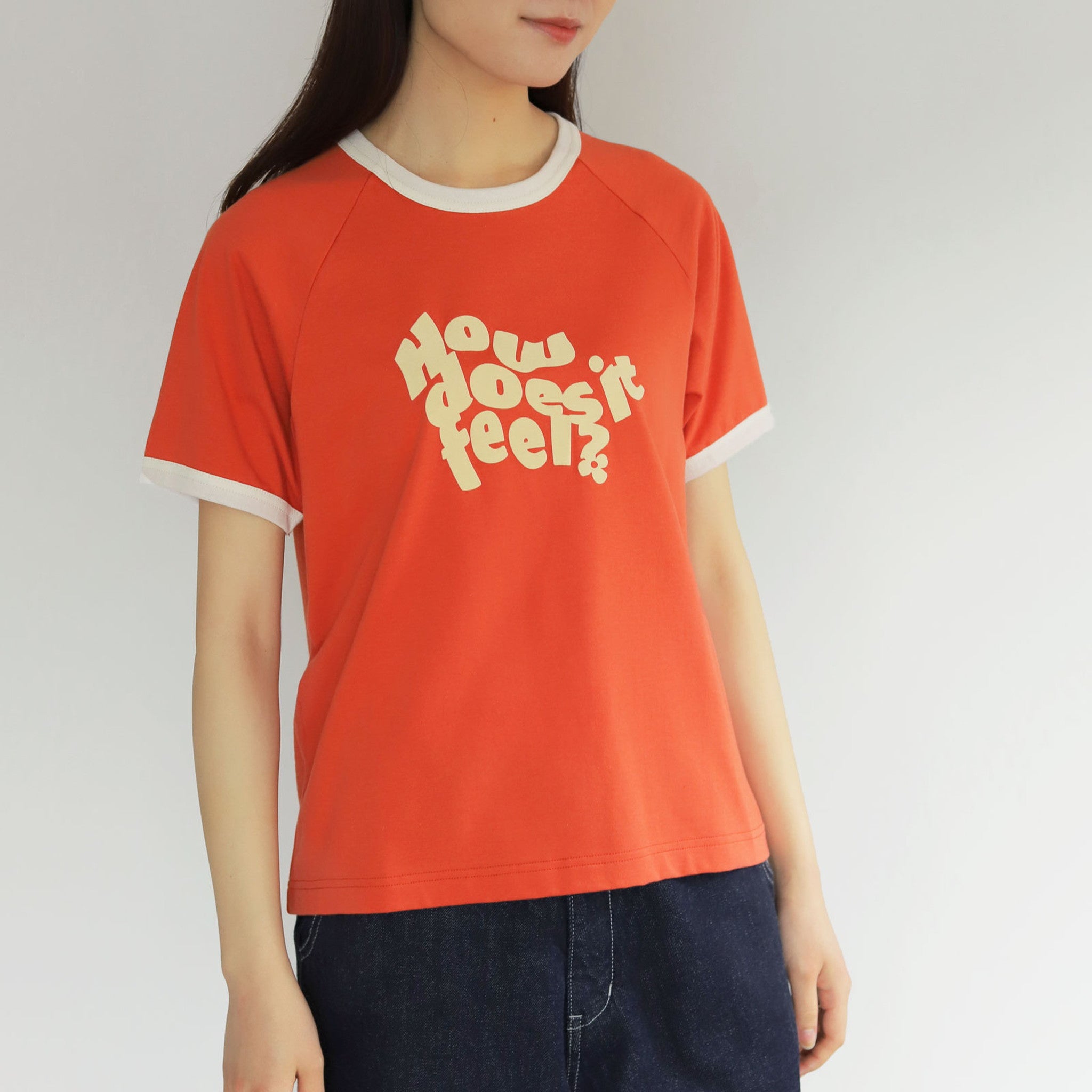 フロッキーロゴTシャツ 半袖